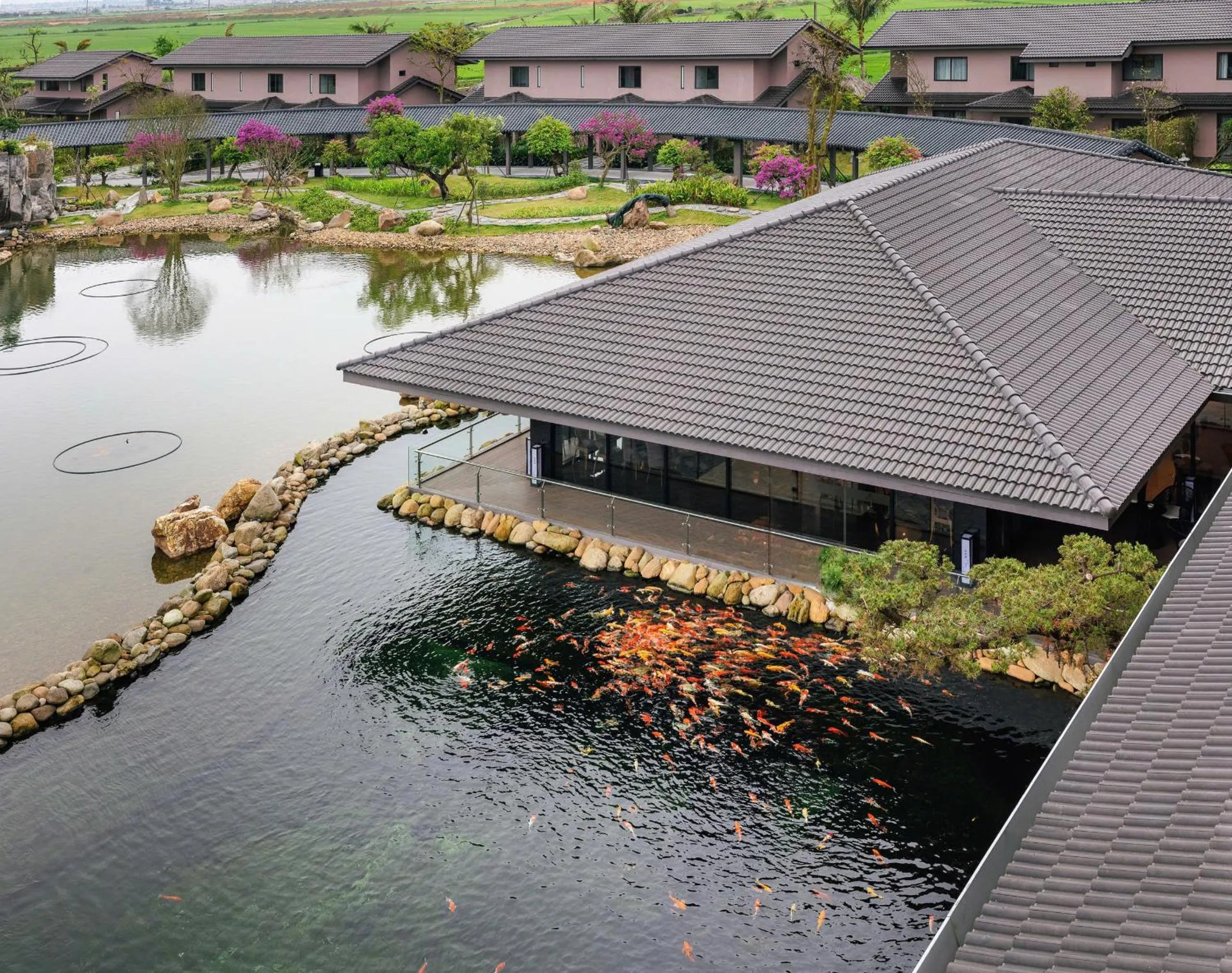 Natural landscape in Kobi Onsen Resort Hue, Affiliated by Melia