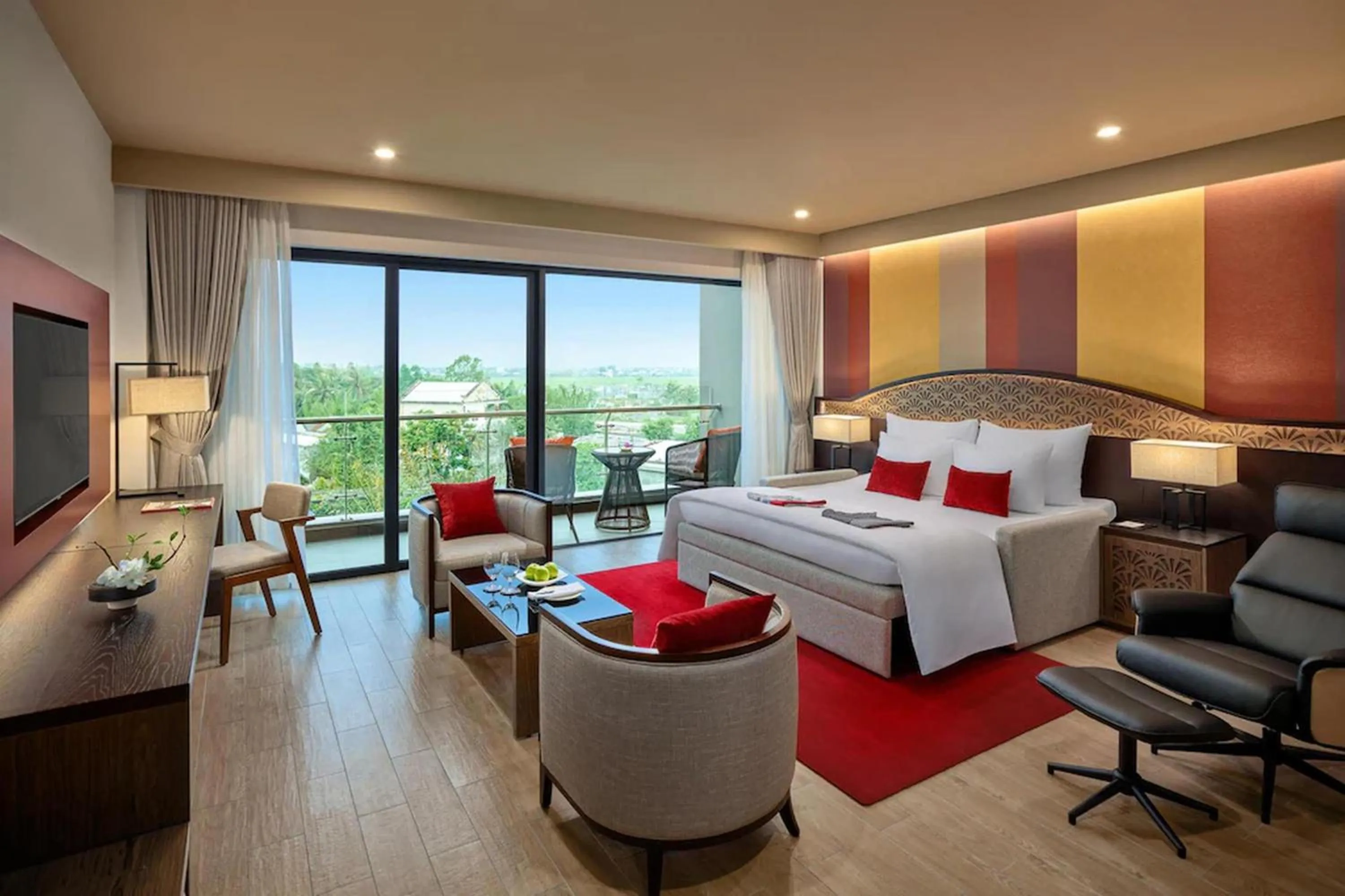 Bed in Kobi Onsen Resort Hue, Affiliated by Melia