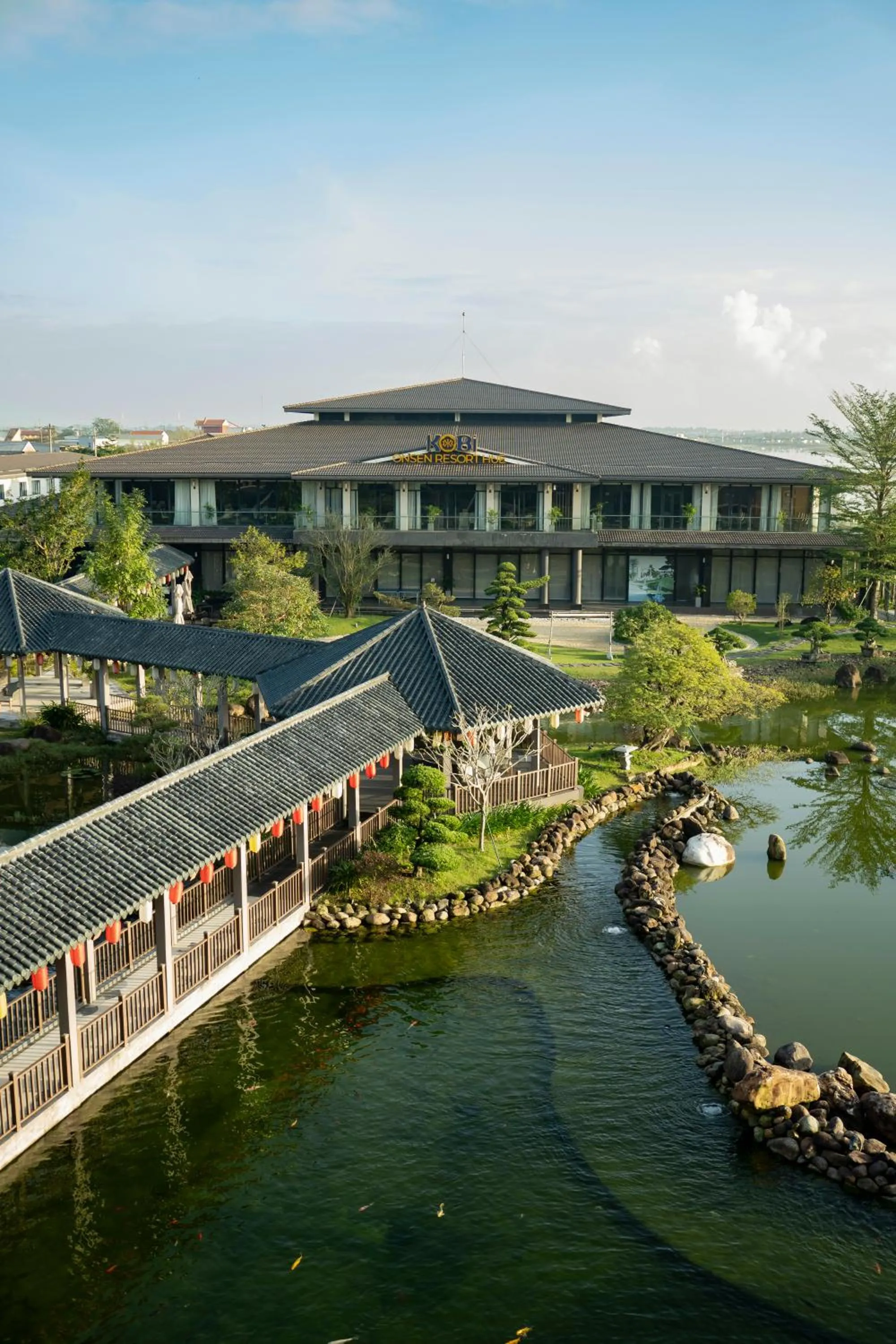 Natural landscape in Kobi Onsen Resort Hue, Affiliated by Melia