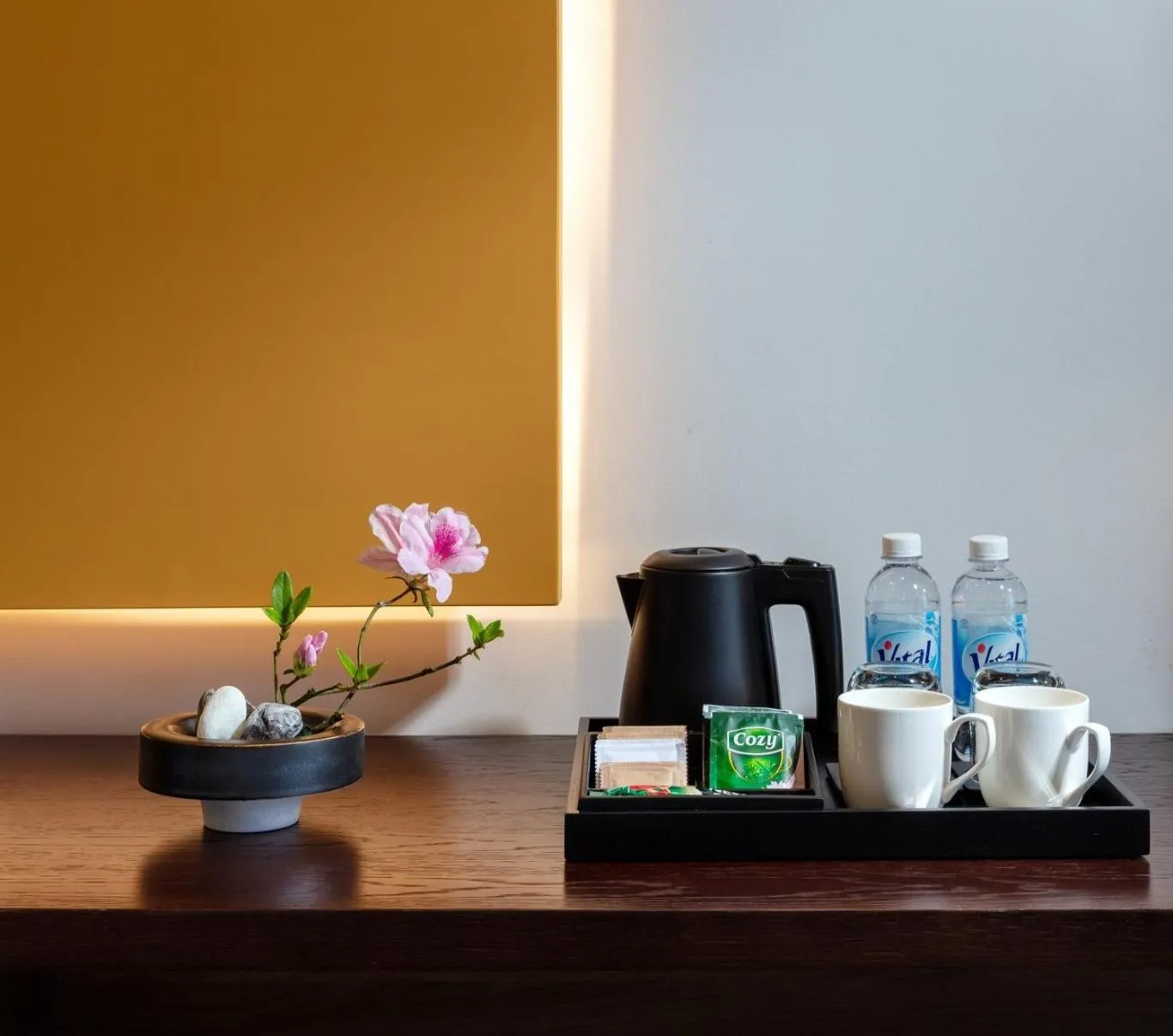 Coffee/tea facilities in Kobi Onsen Resort Hue, Affiliated by Melia