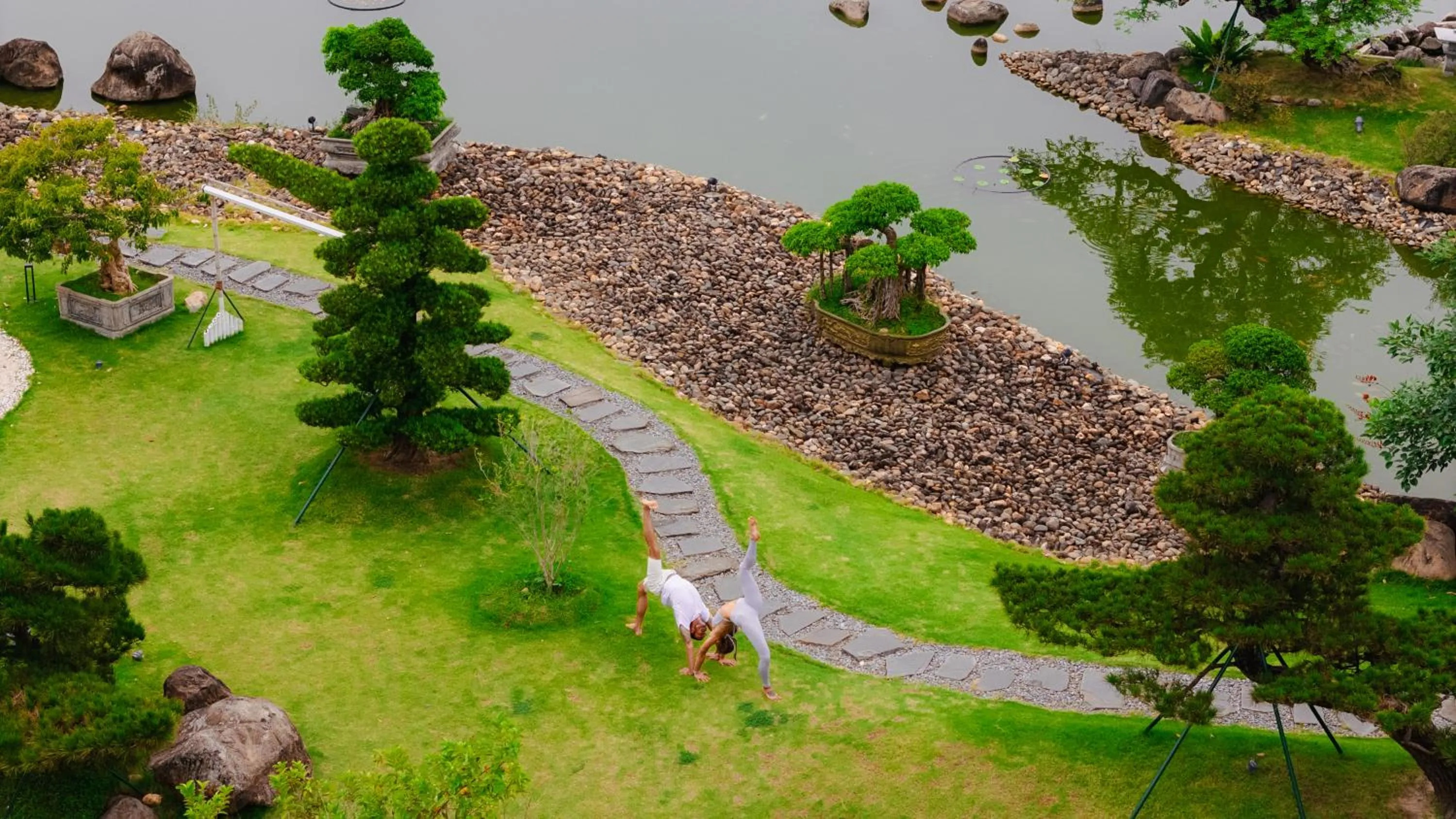 Natural landscape in Kobi Onsen Resort Hue, Affiliated by Melia