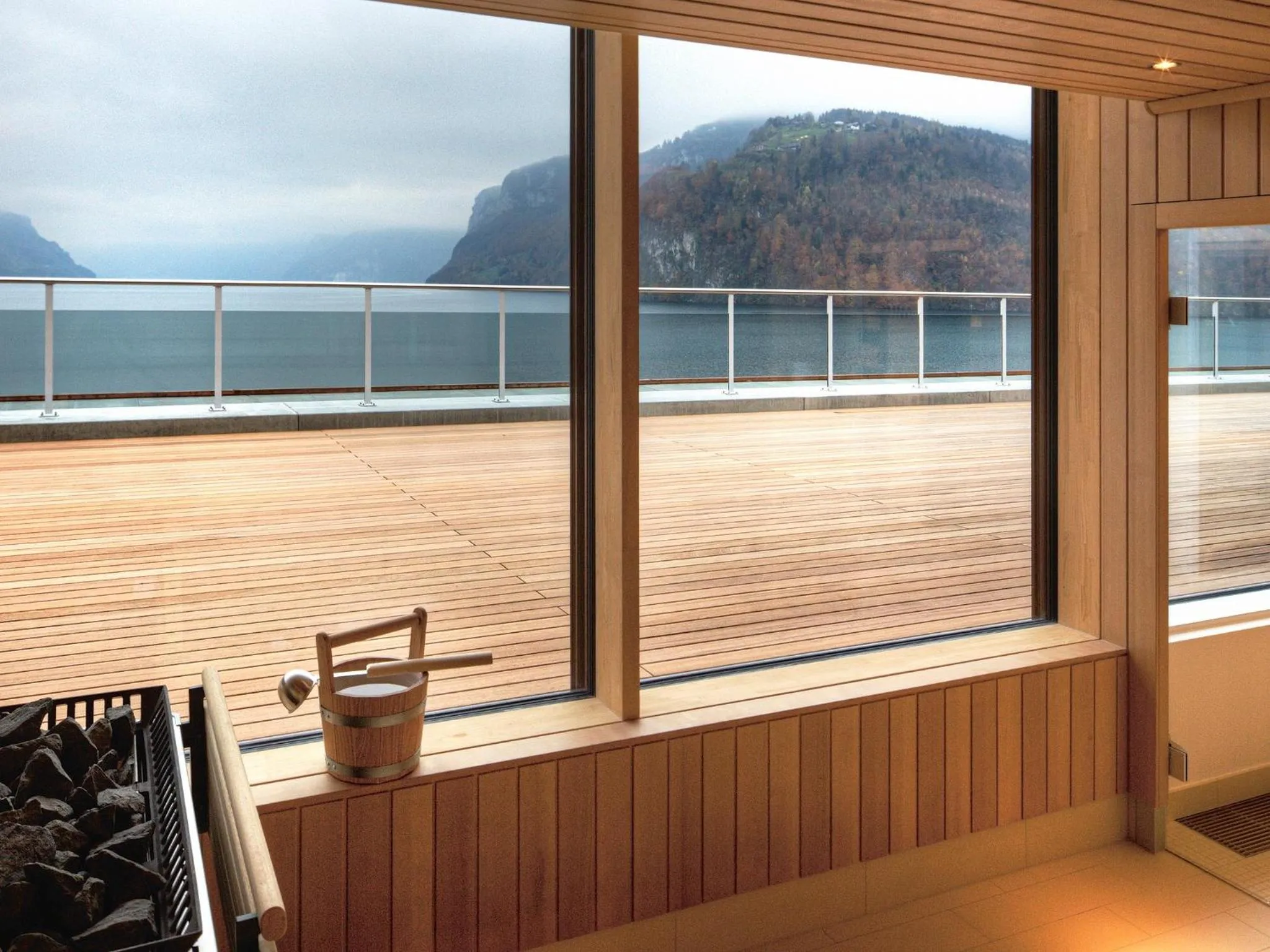 Balcony/Terrace in Seehotel Waldstätterhof Swiss Quality