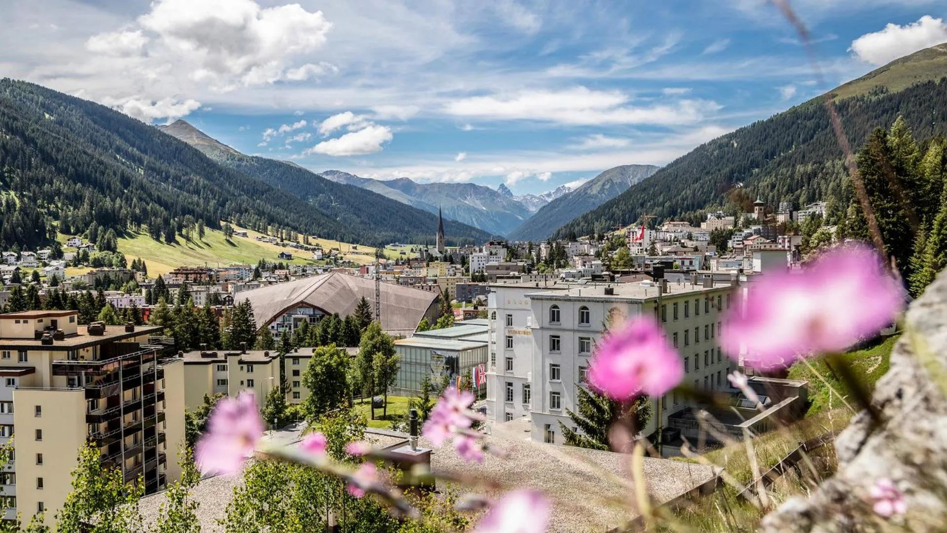 Property building in Central Sporthotel Davos
