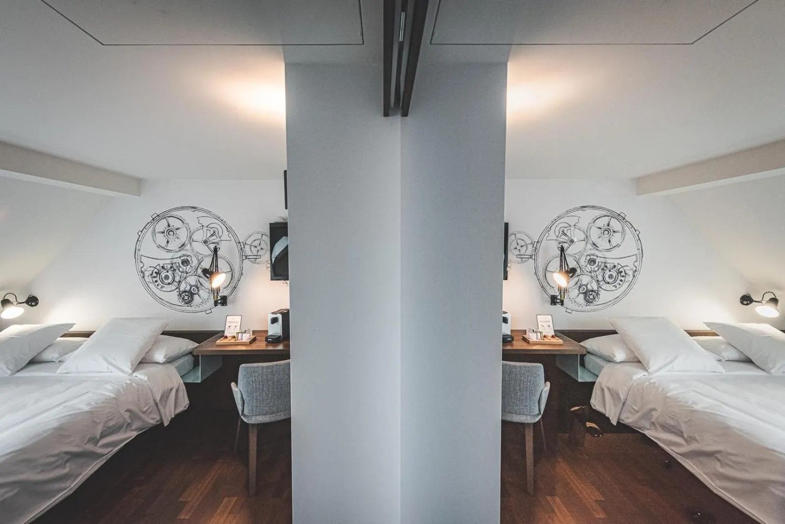 Bedroom, Bed in Hotel Bernina Geneva