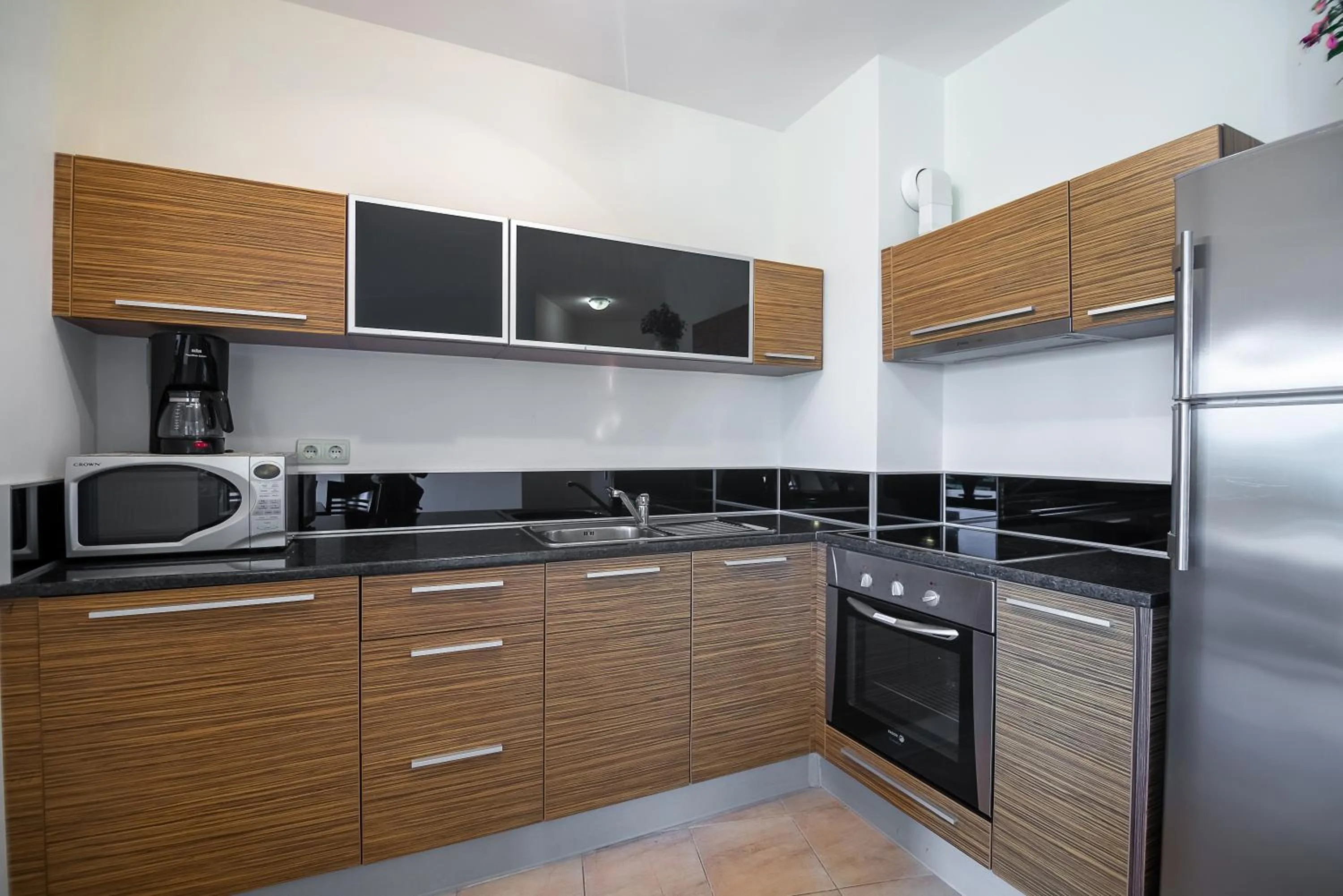 Kitchen or kitchenette in Byala Panorama Resort