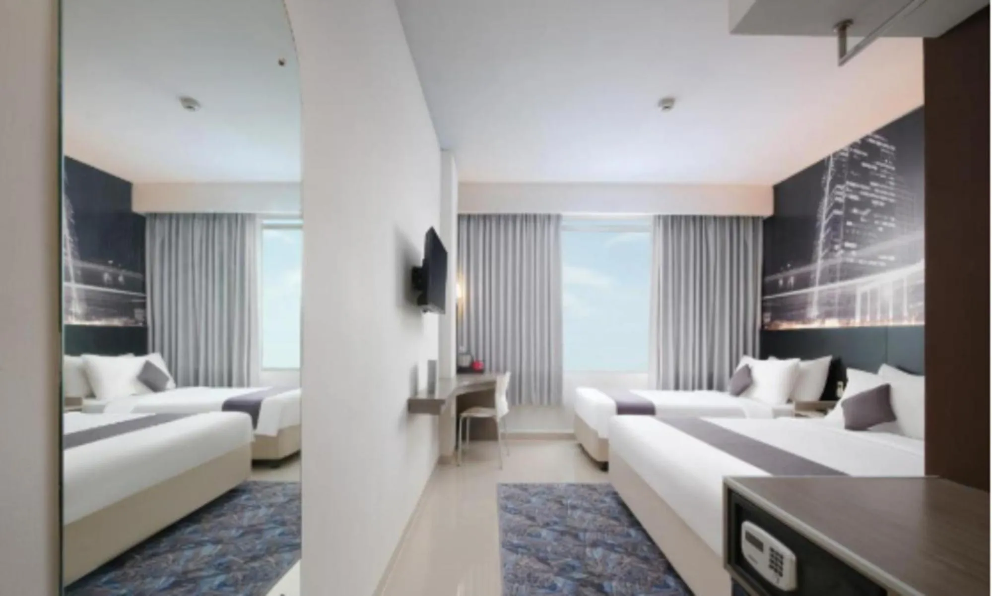 Bedroom, Bed in Hotel Neo Candi Simpang Lima - Semarang by ASTON