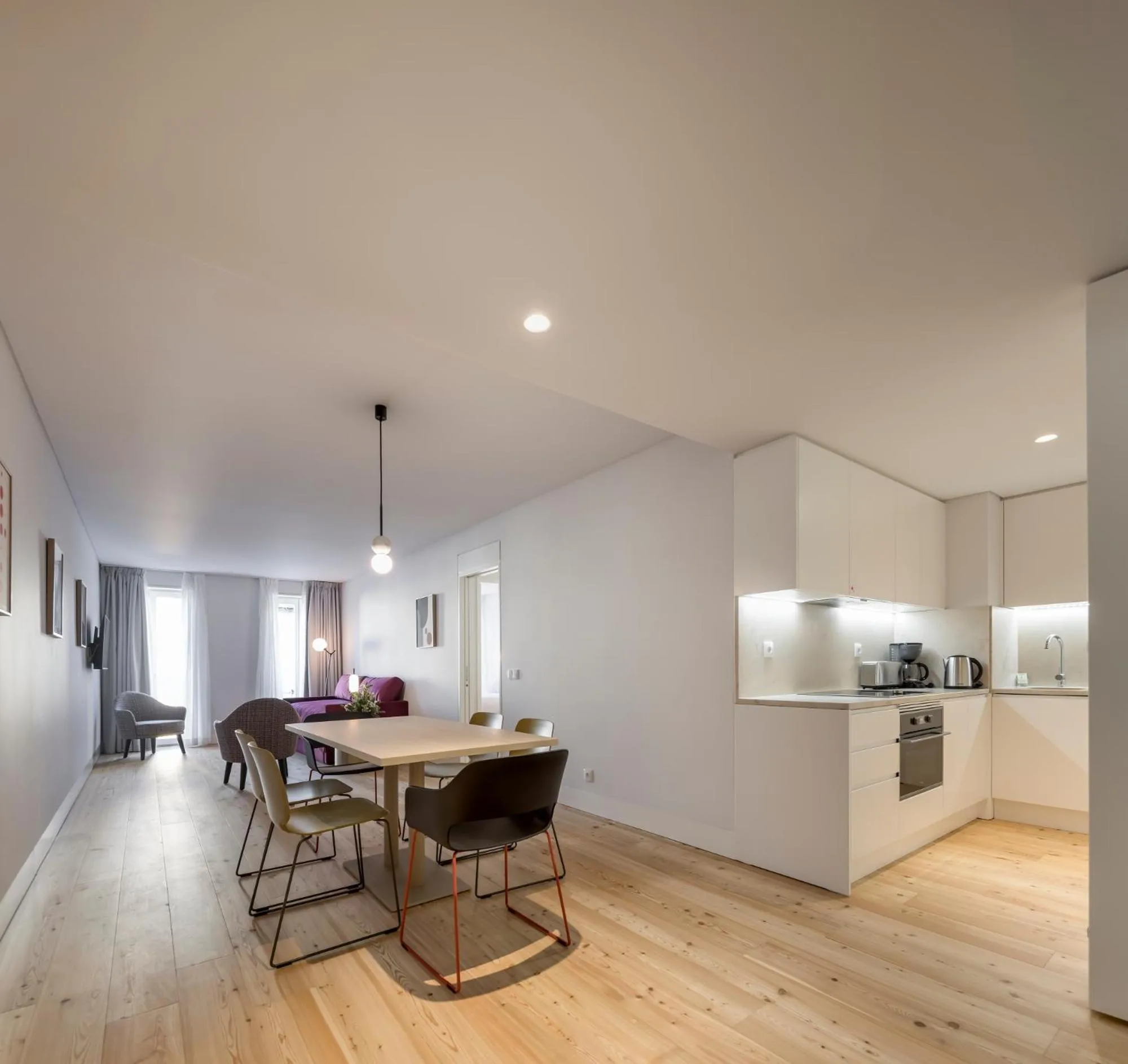 Dining area in Lisbon Serviced Apartments - Mouraria