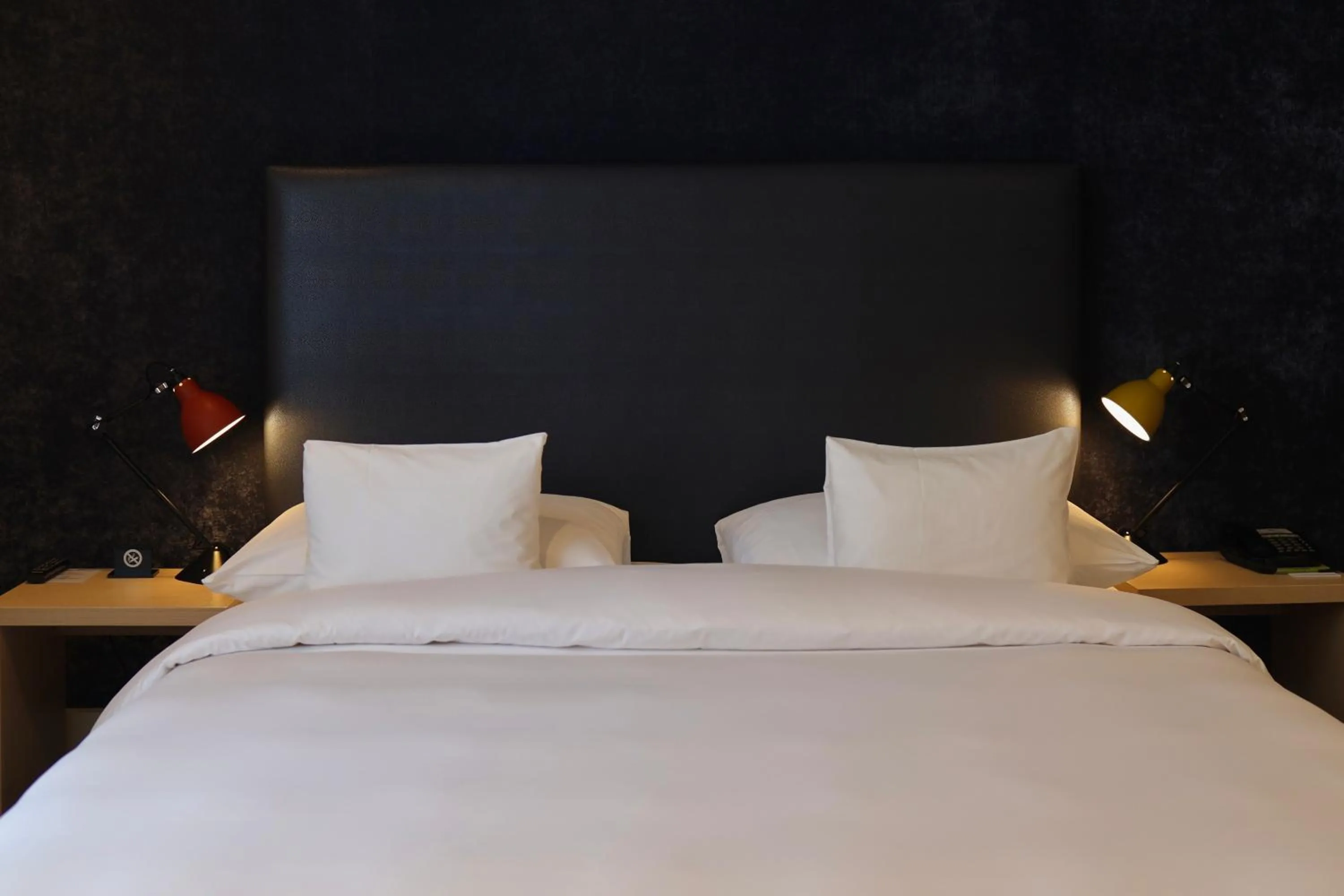 Bed in Hotel Mon Repos