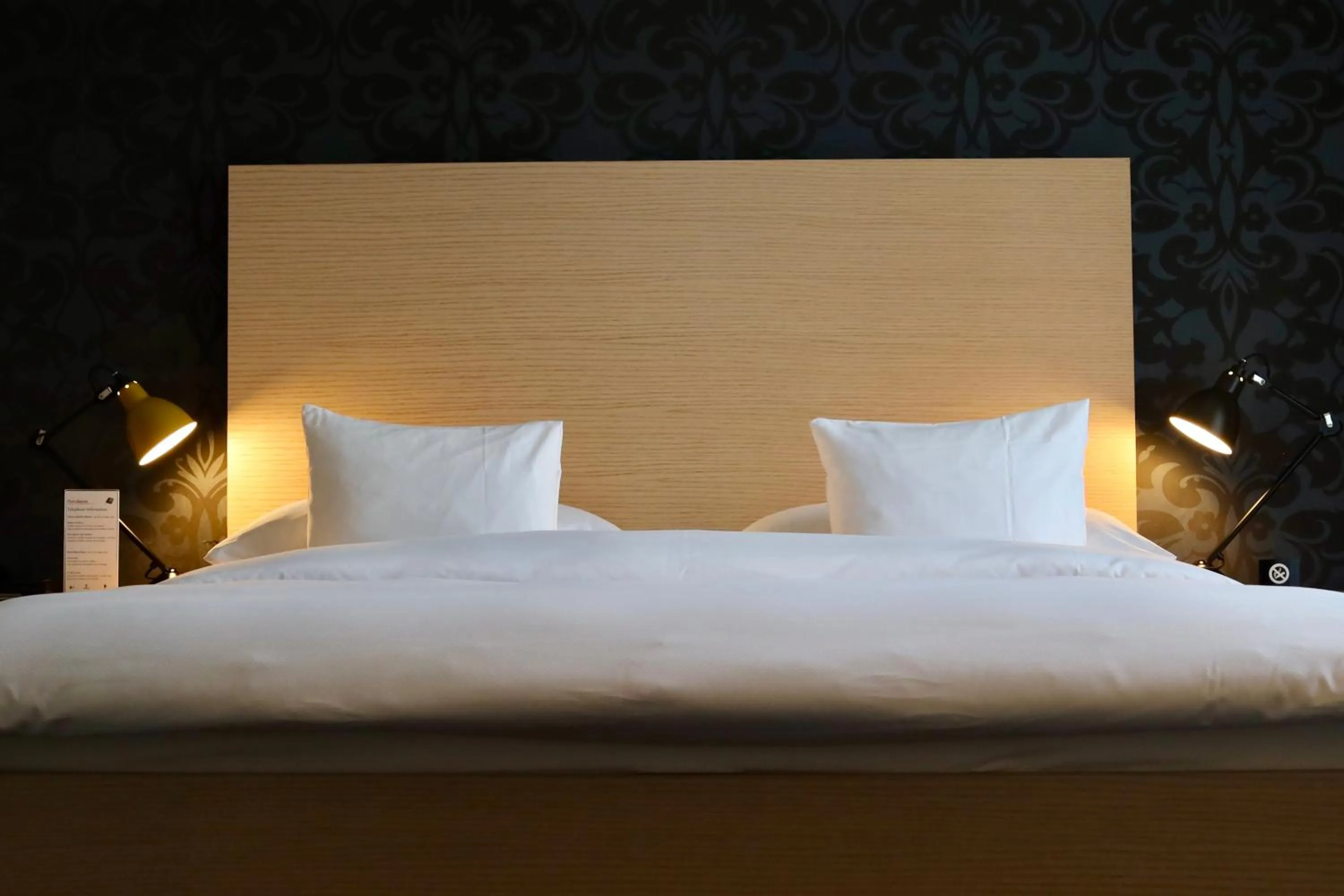 Bed in Hotel Mon Repos