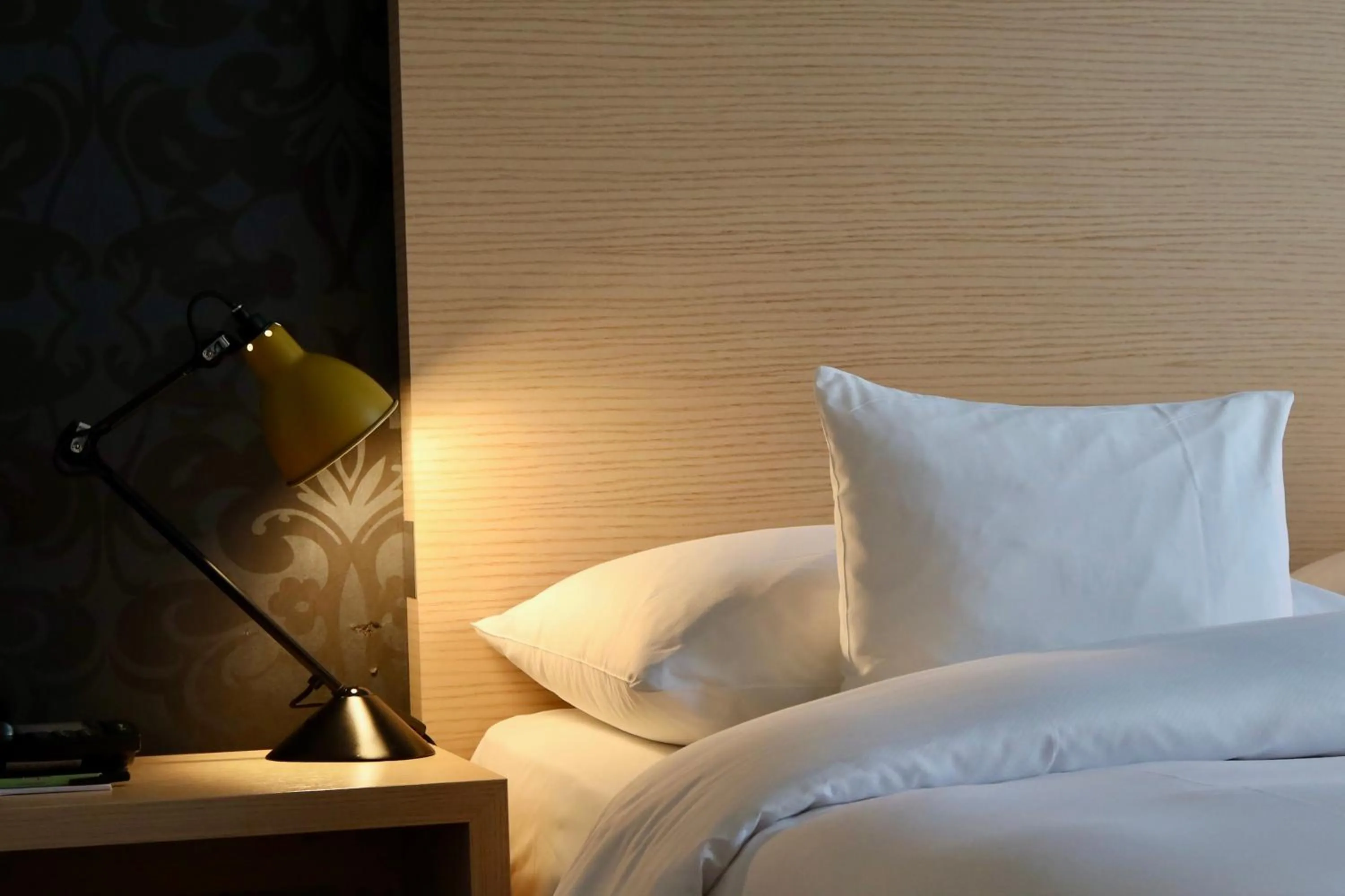 Bed in Hotel Mon Repos