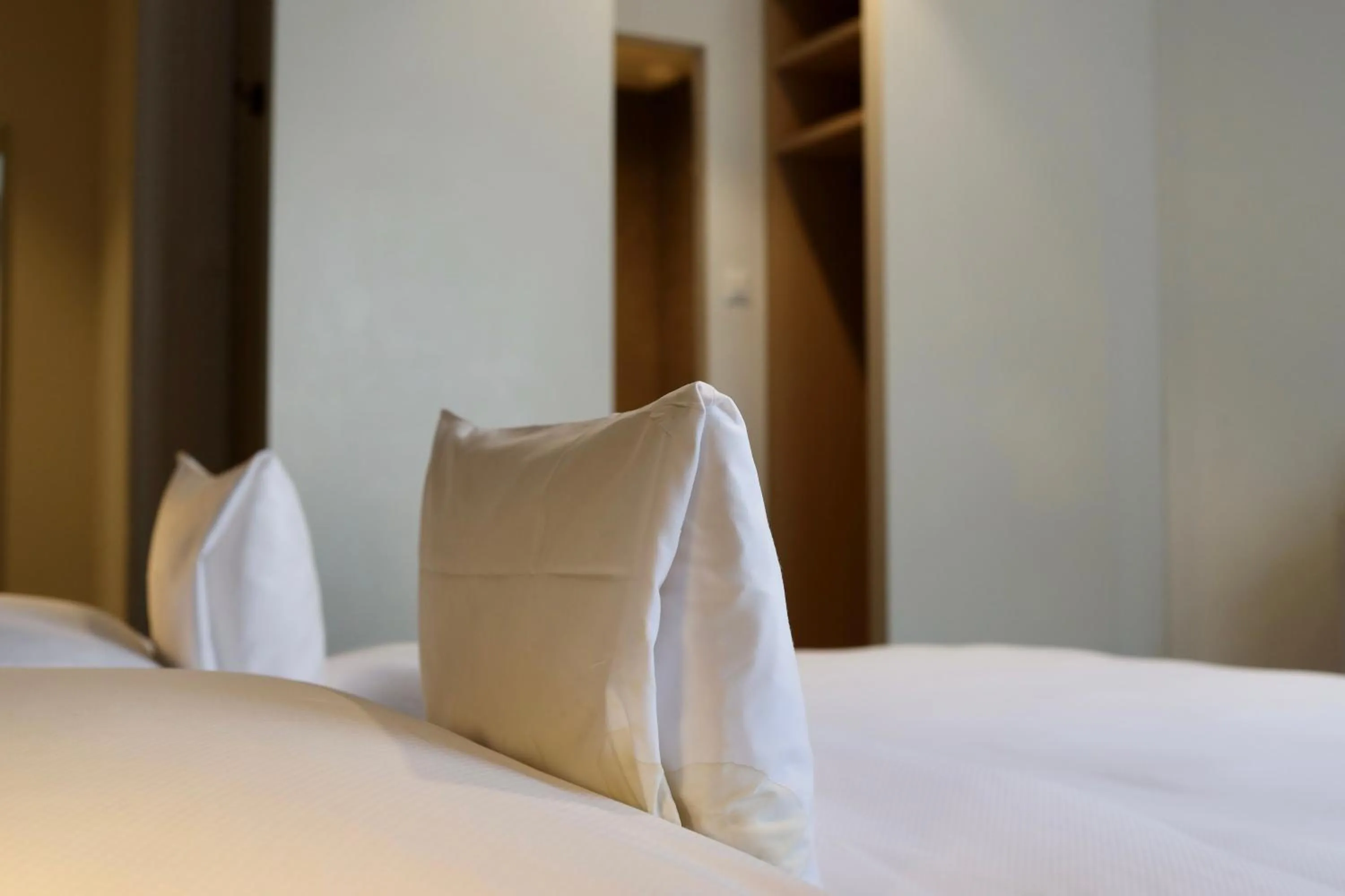 Bed in Hotel Mon Repos