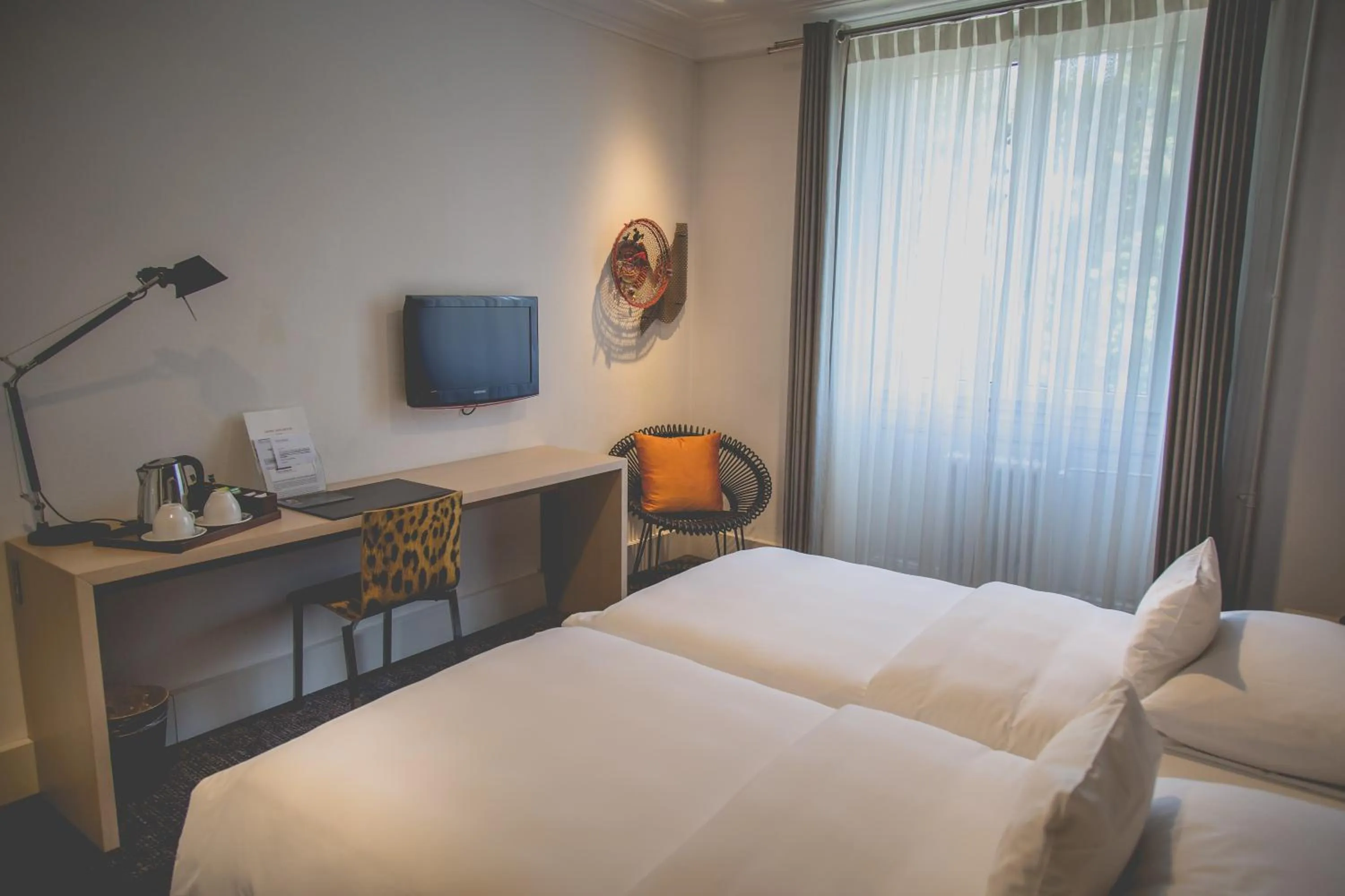 Bed in Hotel Mon Repos