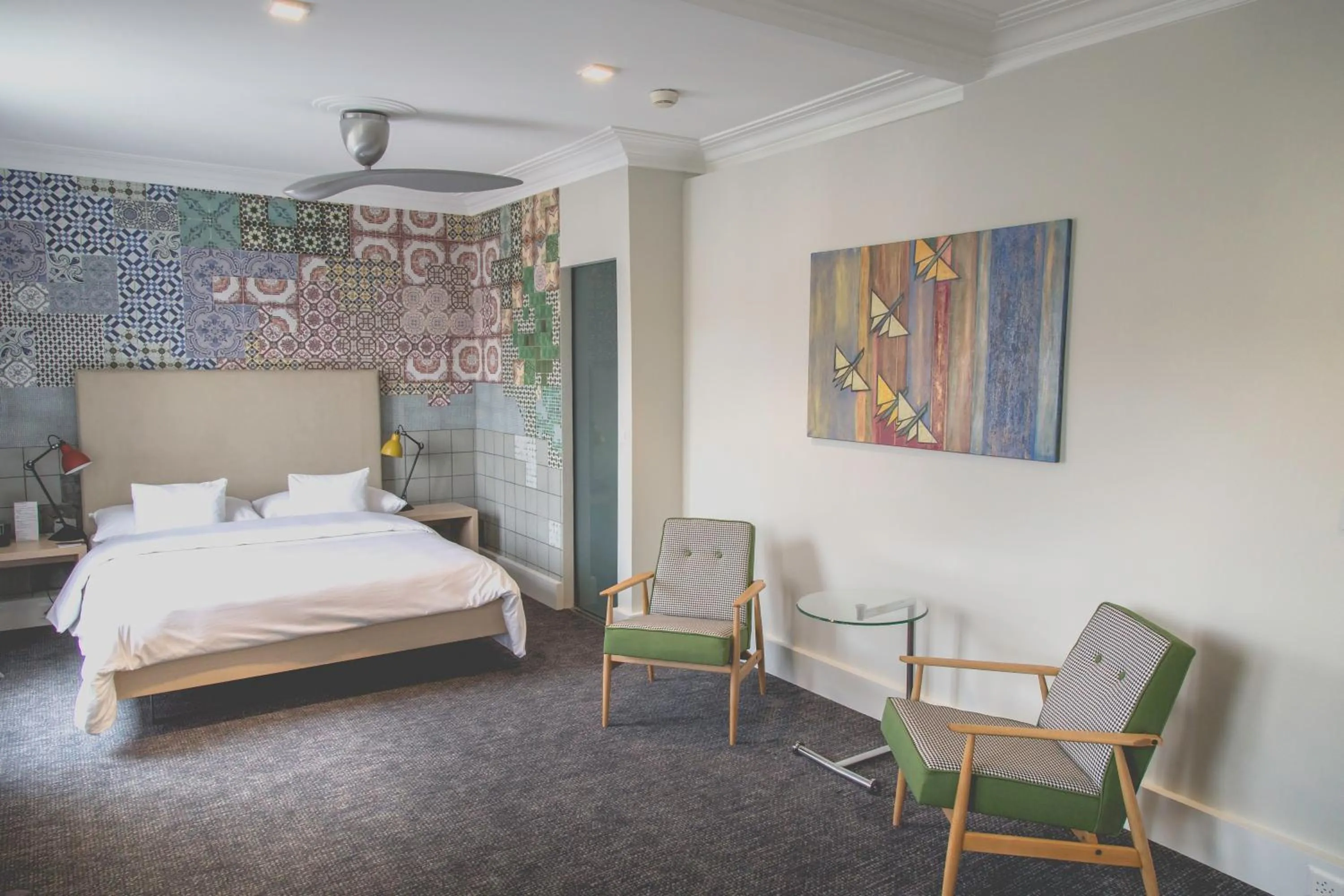 Bed in Hotel Mon Repos