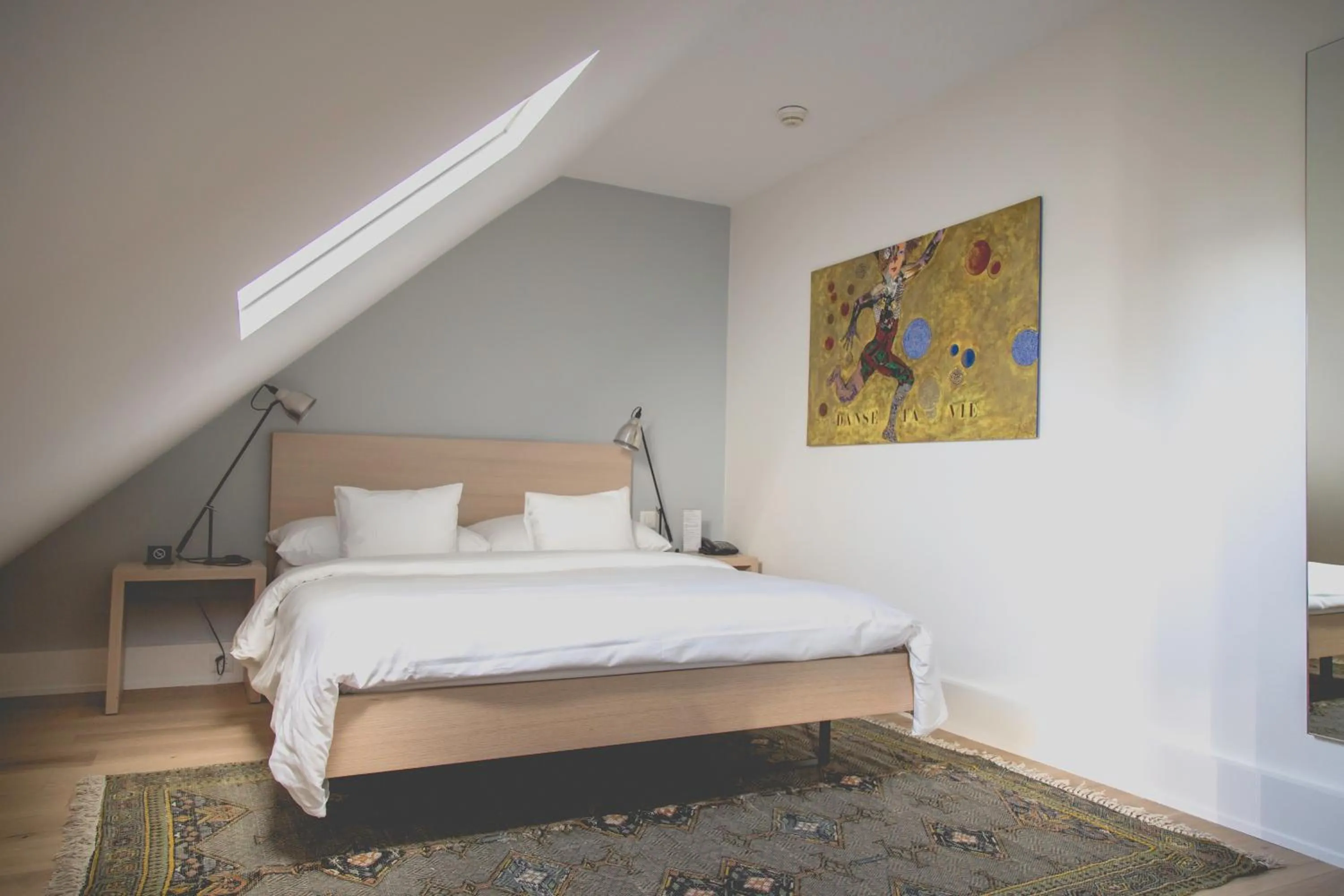 Bed in Hotel Mon Repos