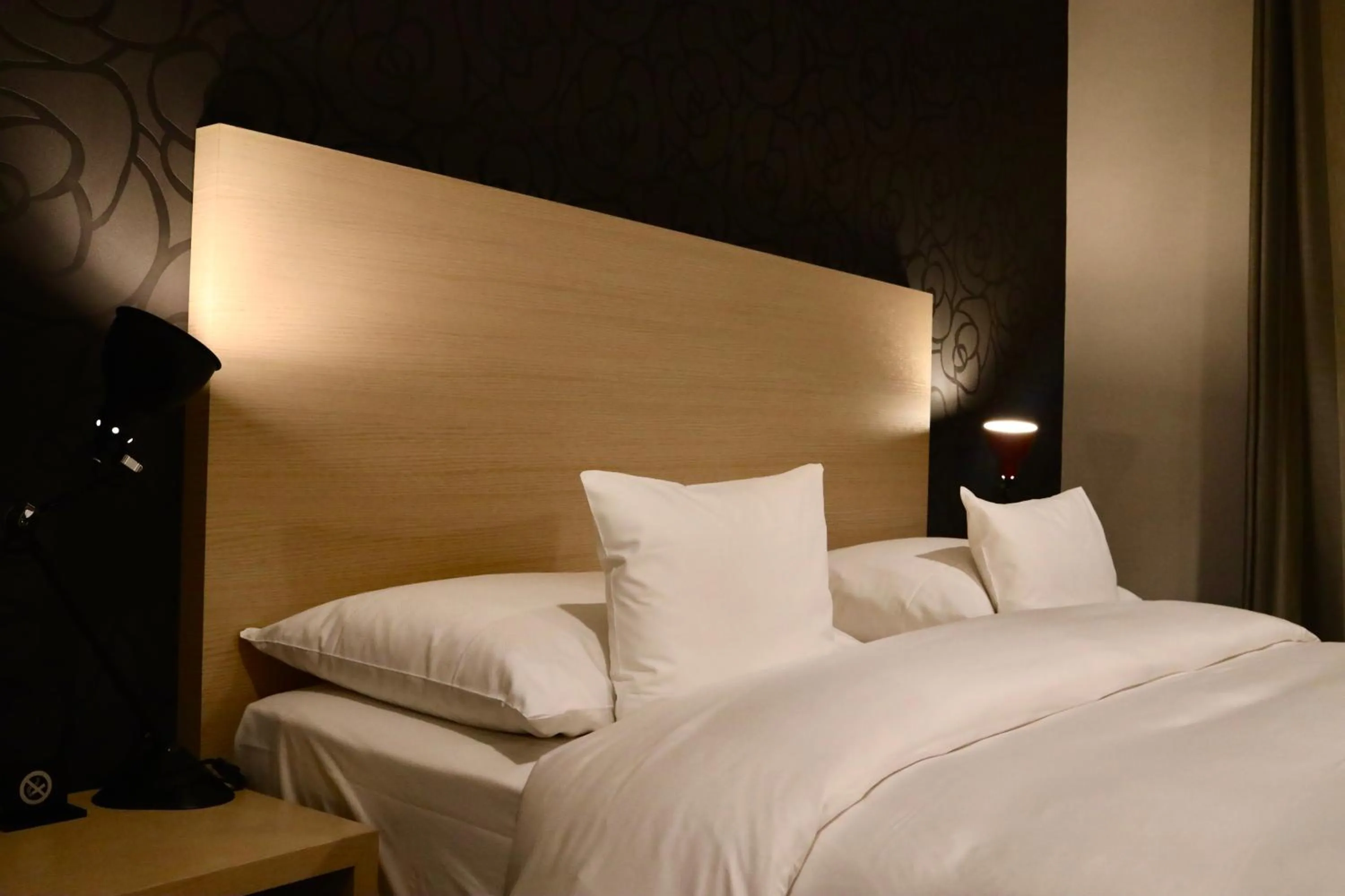 Bed in Hotel Mon Repos