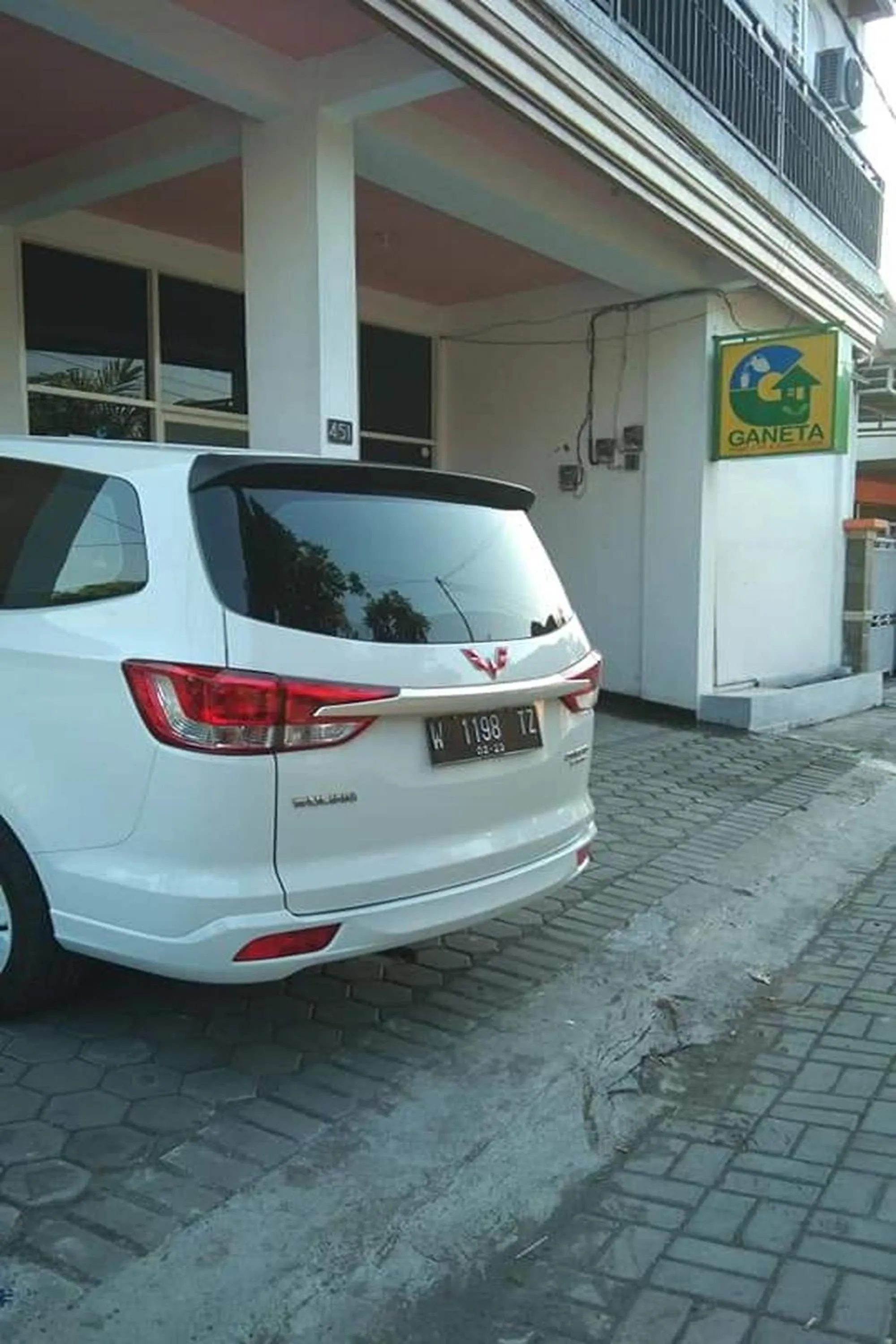 Parking in Ganeta Homestay Syariah