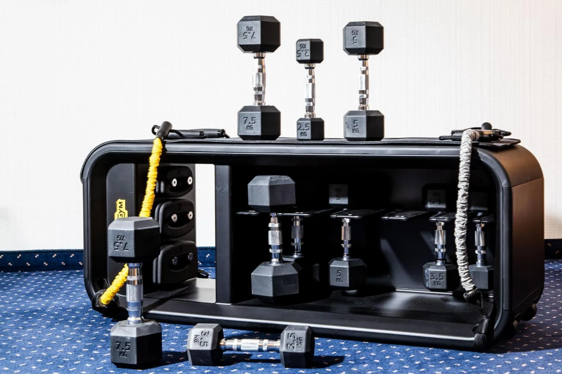 Fitness centre/facilities in Hotel Sagitta