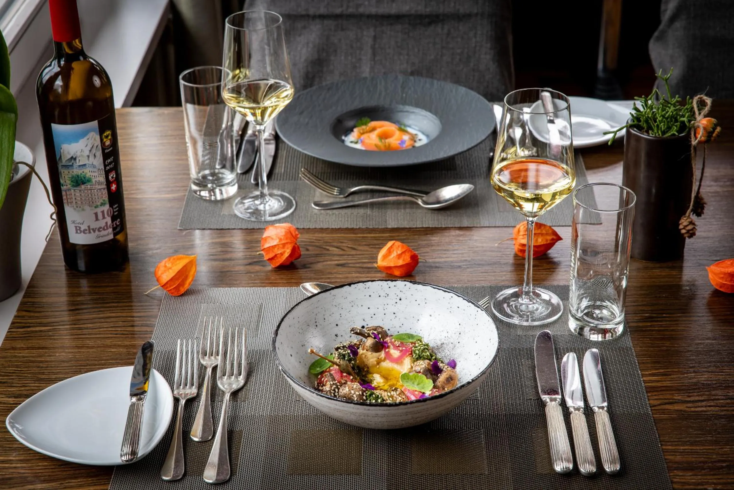 Restaurant/places to eat in Belvedere Swiss Quality Hotel