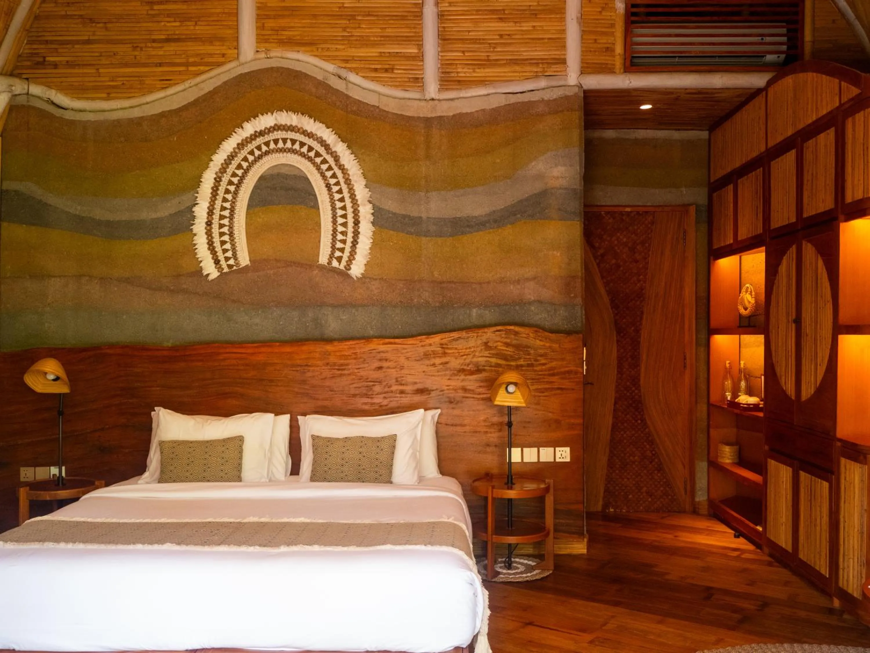 Bed in Ulaman Eco Luxury Resort