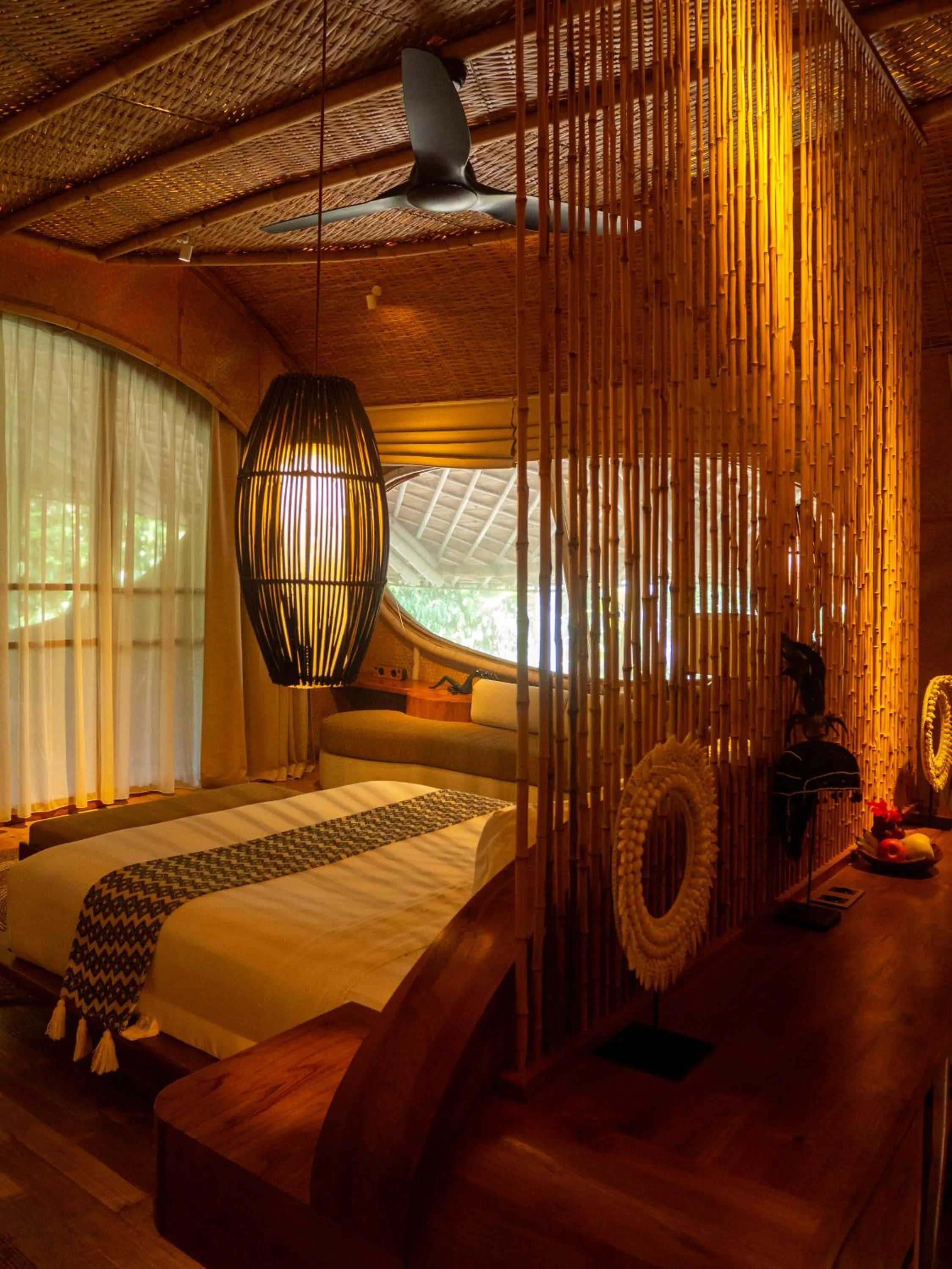 Bed in Ulaman Eco Luxury Resort