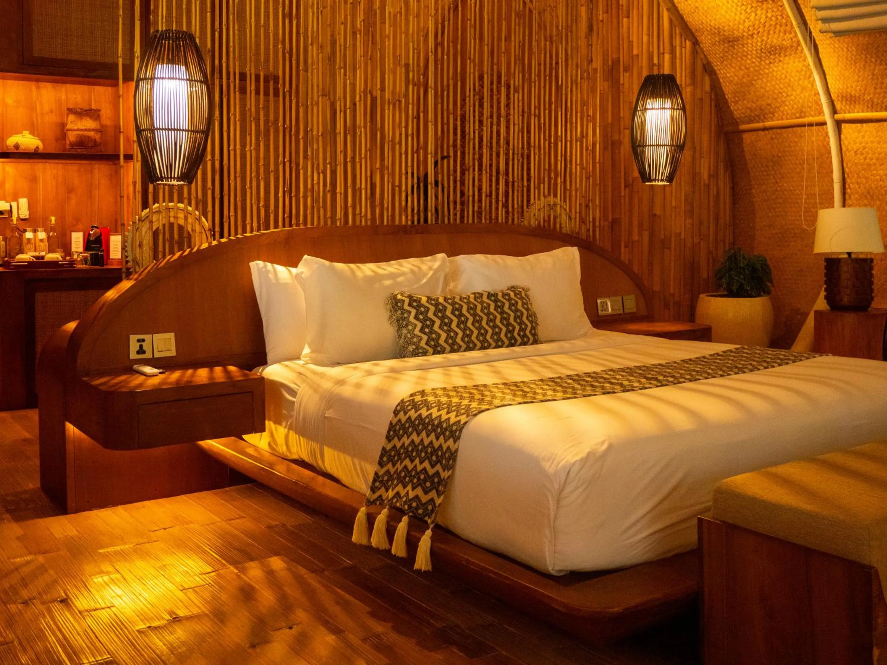Bed in Ulaman Eco Luxury Resort
