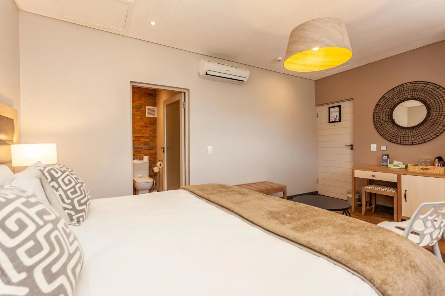 Bed in Aquila Private Game Reserve & Spa