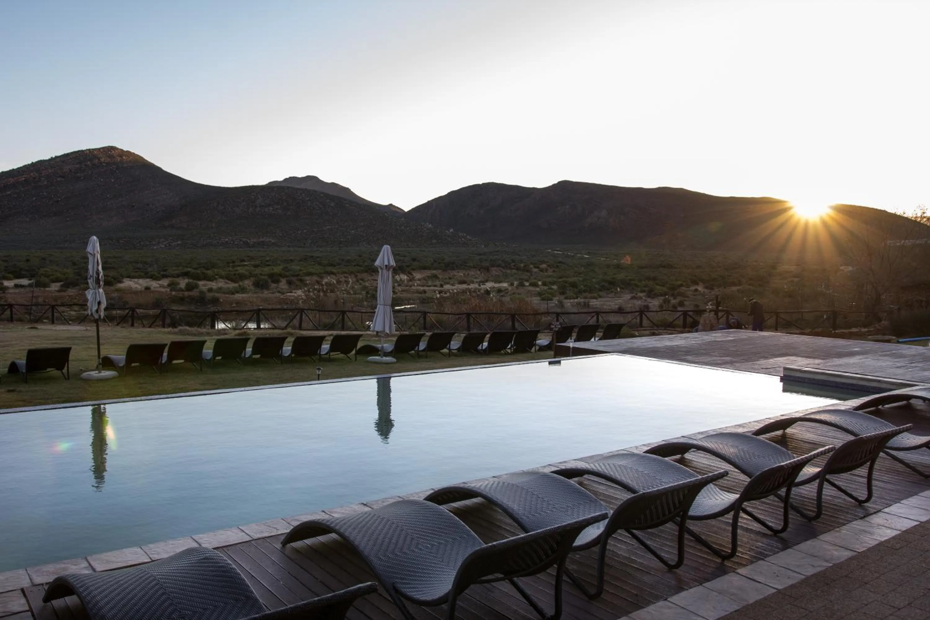 Swimming pool in Aquila Private Game Reserve & Spa