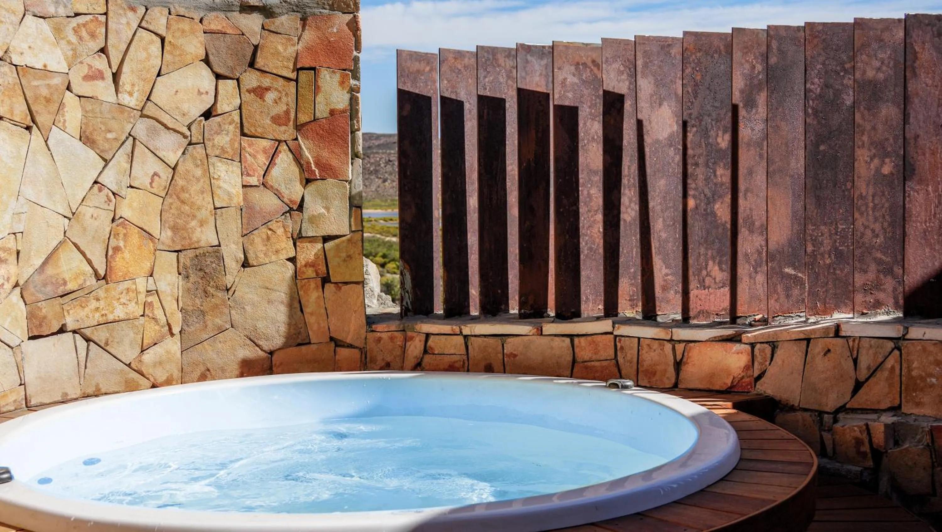 Hot Tub in Aquila Private Game Reserve & Spa