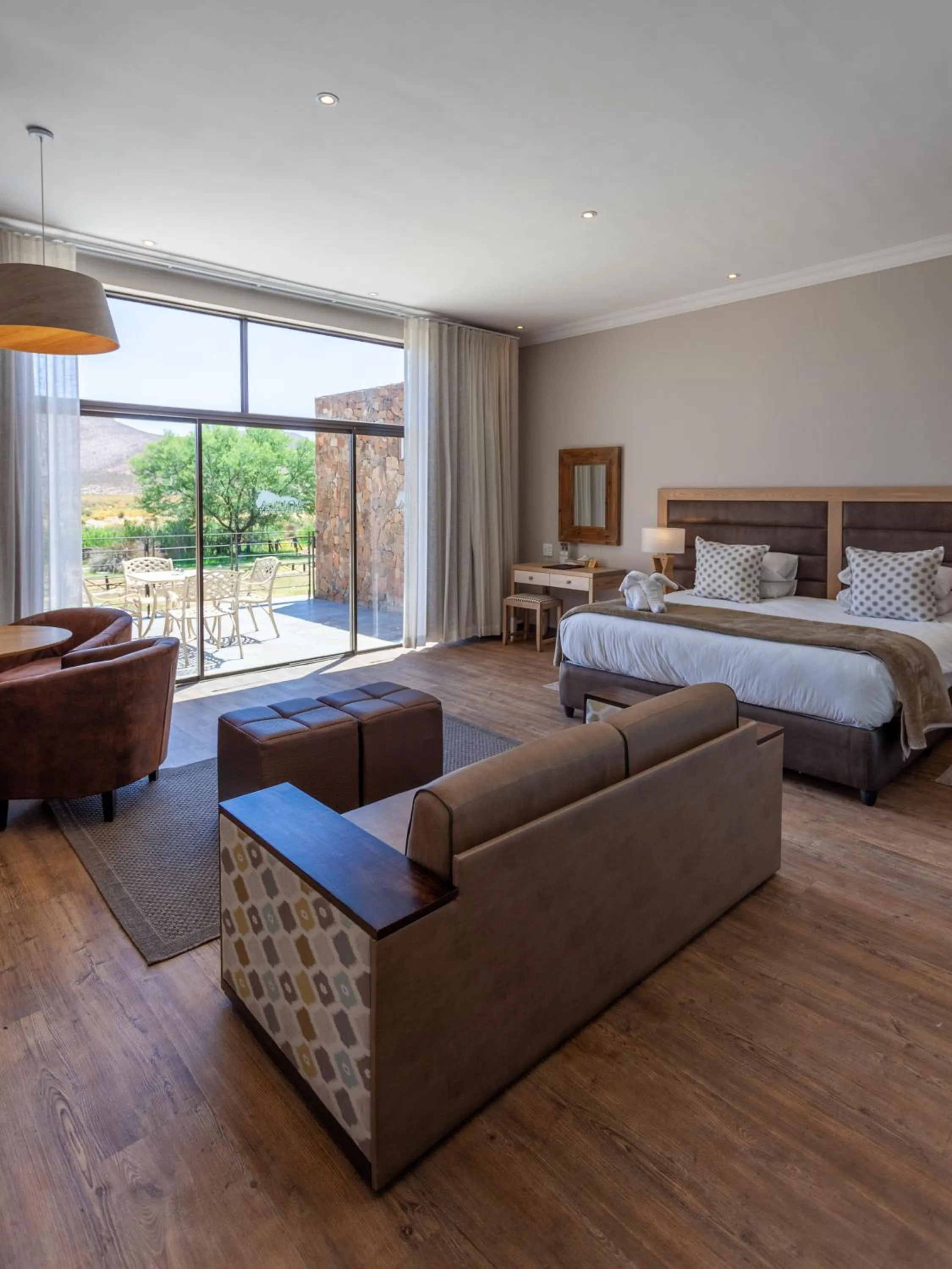 Bed in Aquila Private Game Reserve & Spa