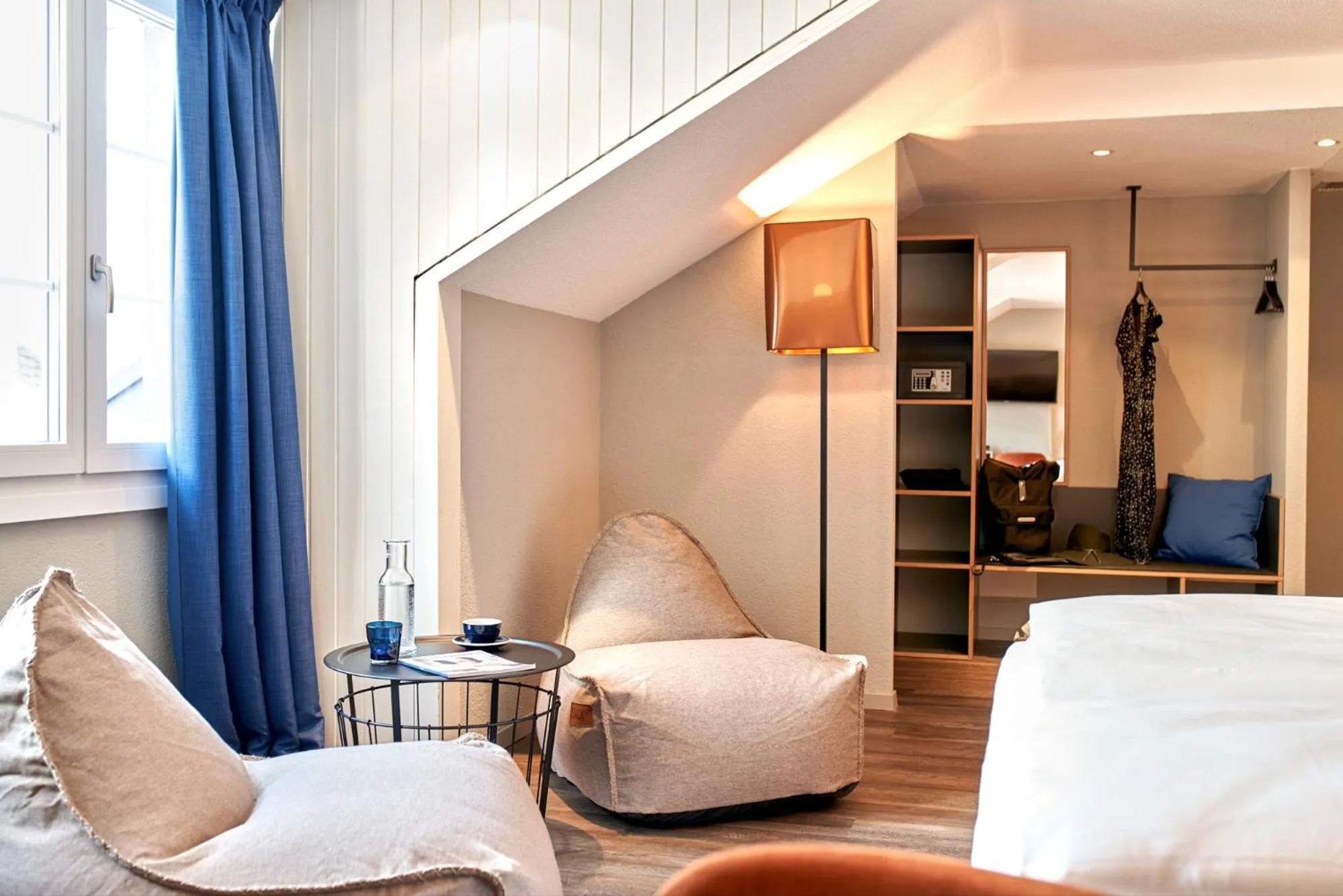 Seating area in The HEY HOTEL