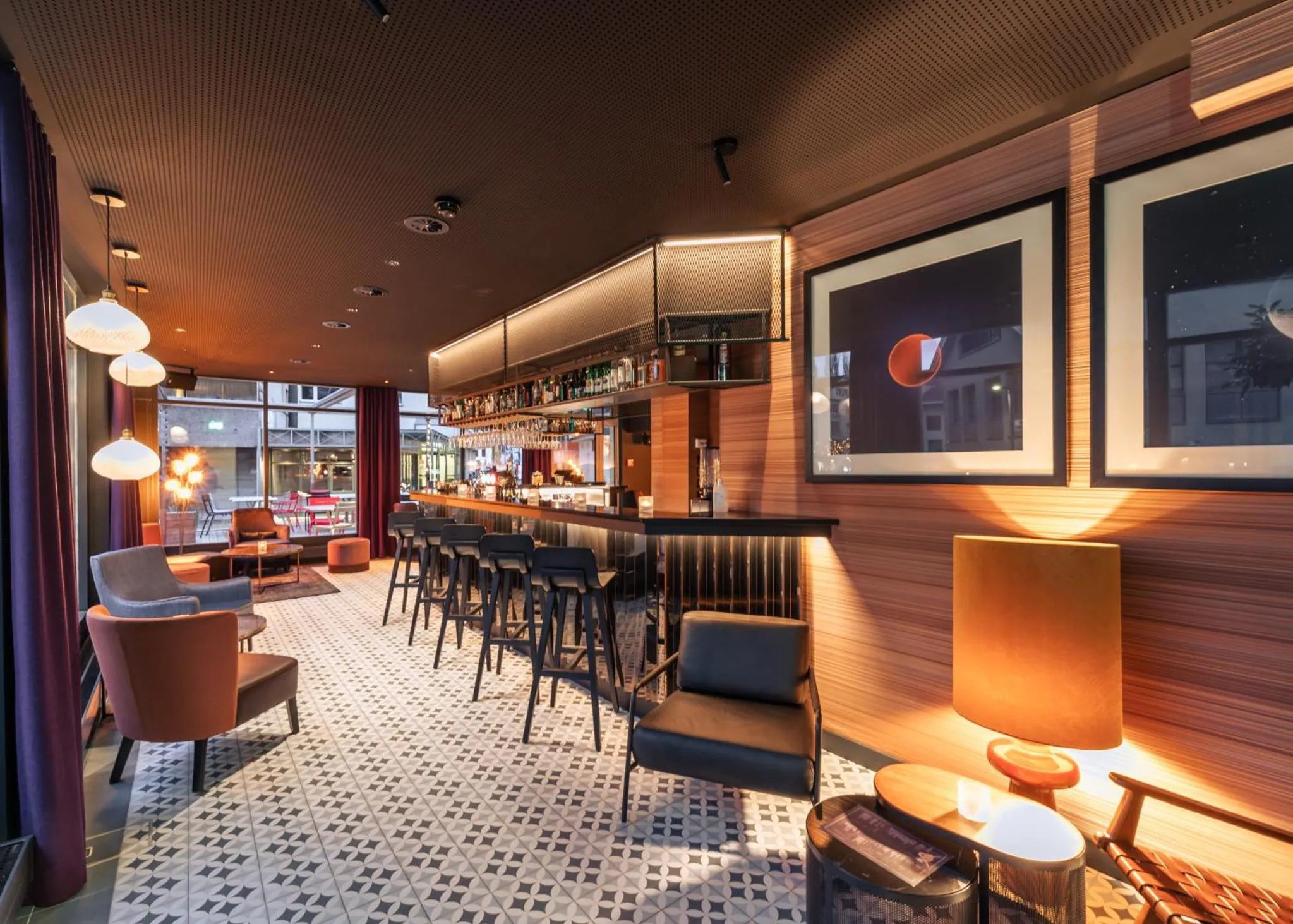 Lounge or bar in The HEY HOTEL