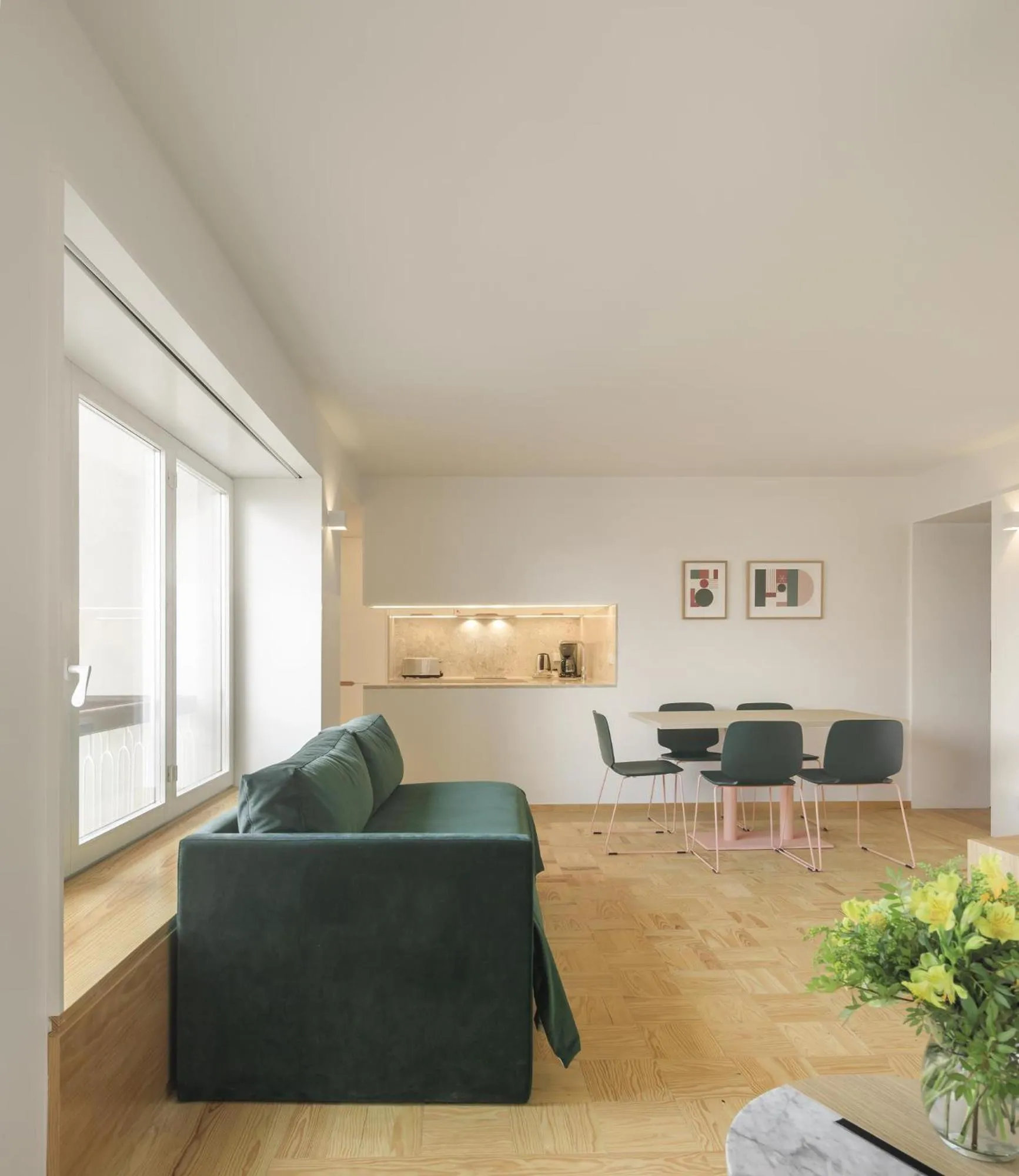 Living room in Lisbon Serviced Apartments - Principe Real