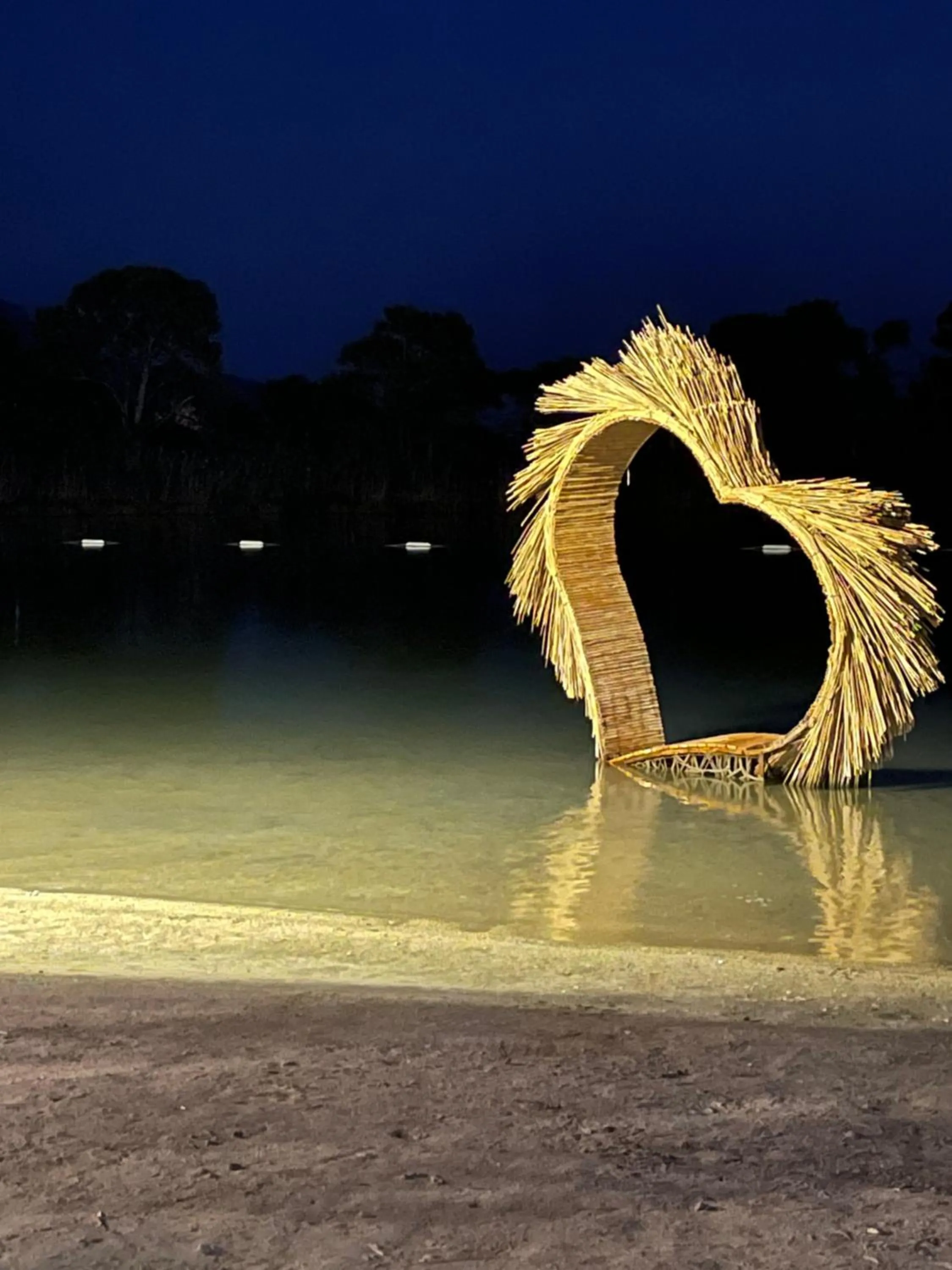 Natural landscape in Green Pine Bungalows & Beach Luxury Concept