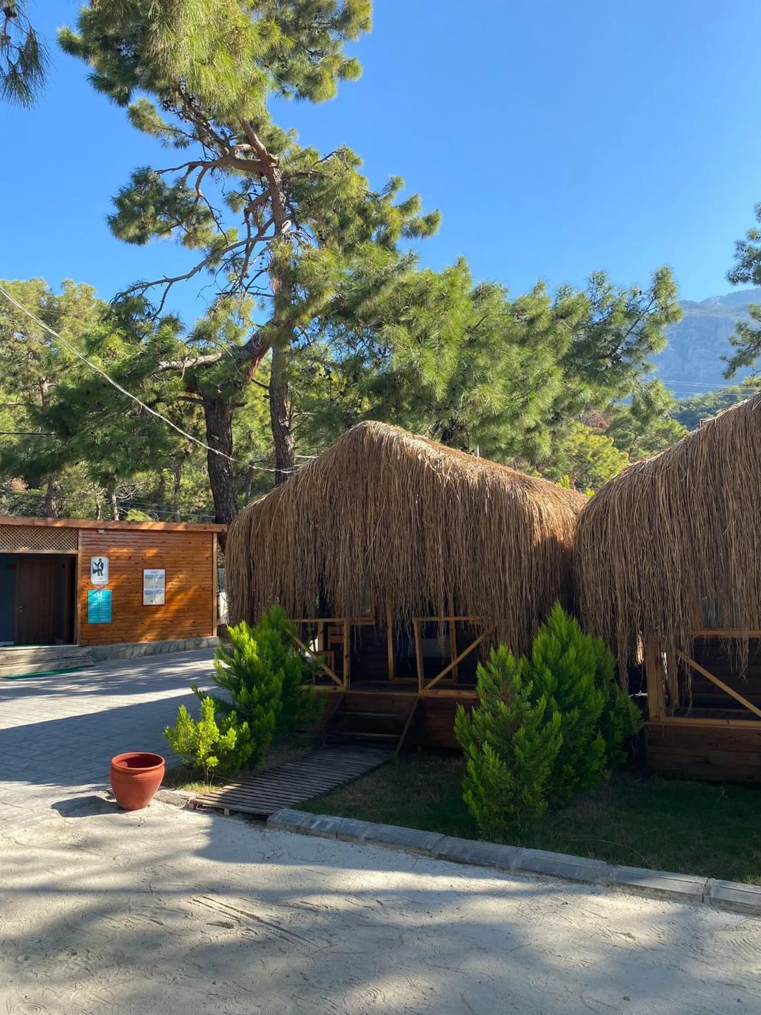 Property building in Green Pine Bungalows & Beach Luxury Concept