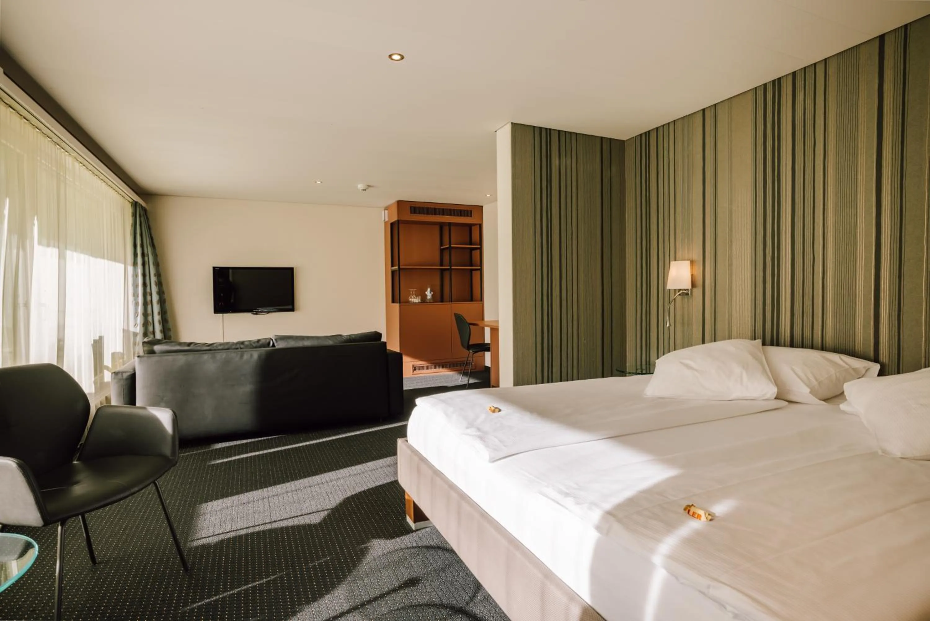 Bedroom, Bed in Stella Swiss Quality Hotel