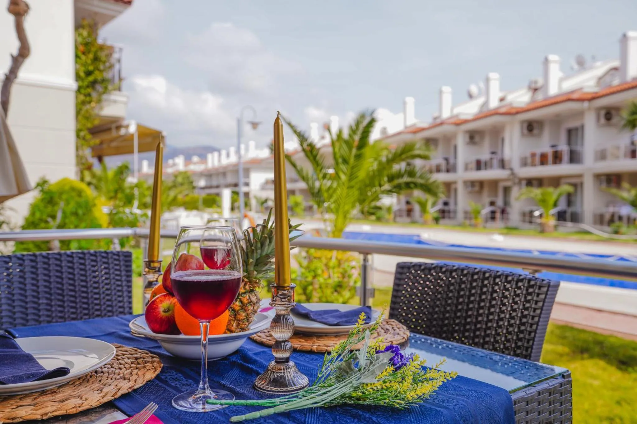 Property building in Sunset Beach Resort Aqua Lettings