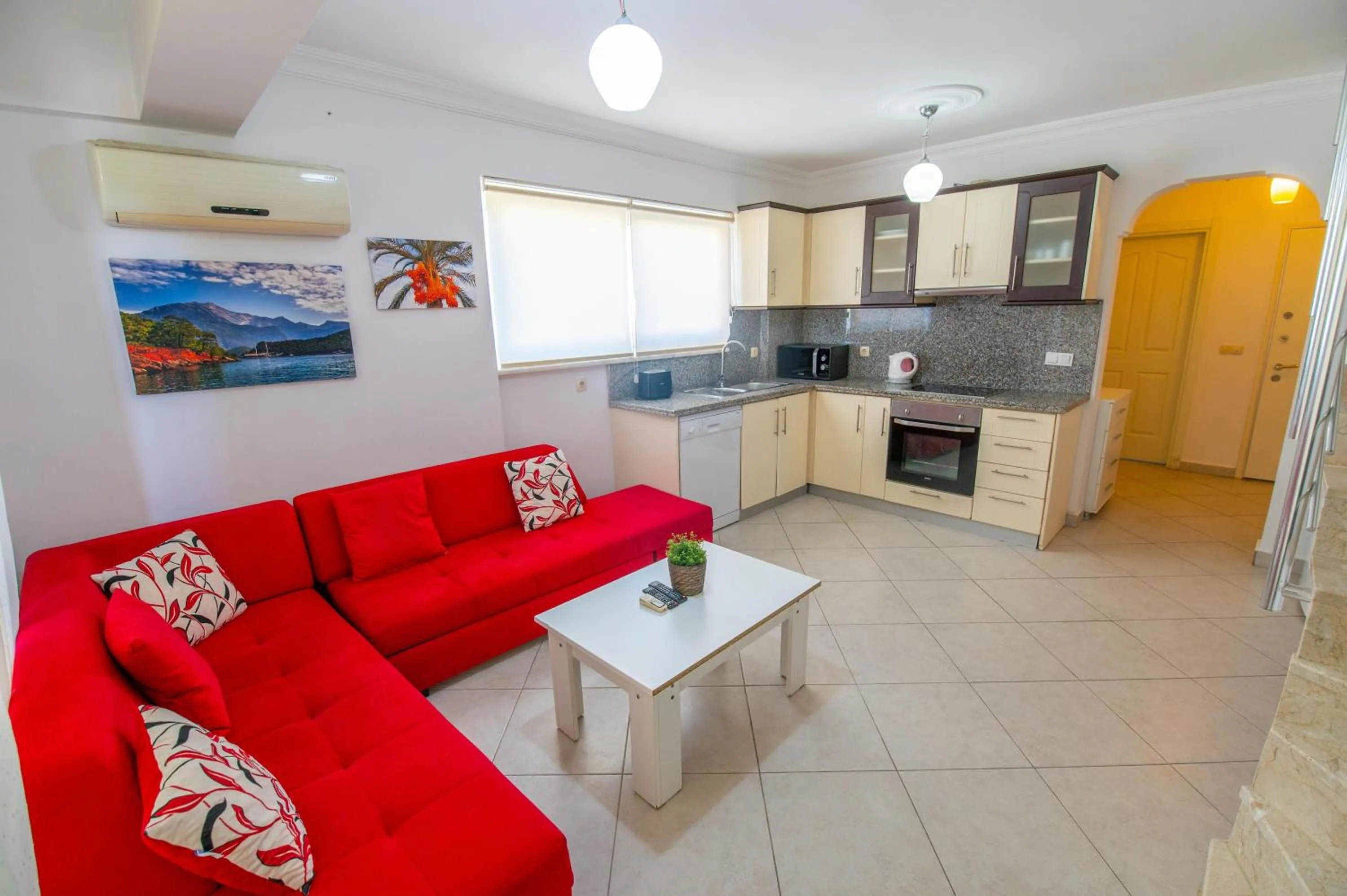 Kitchen or kitchenette in Sunset Beach Resort Aqua Lettings