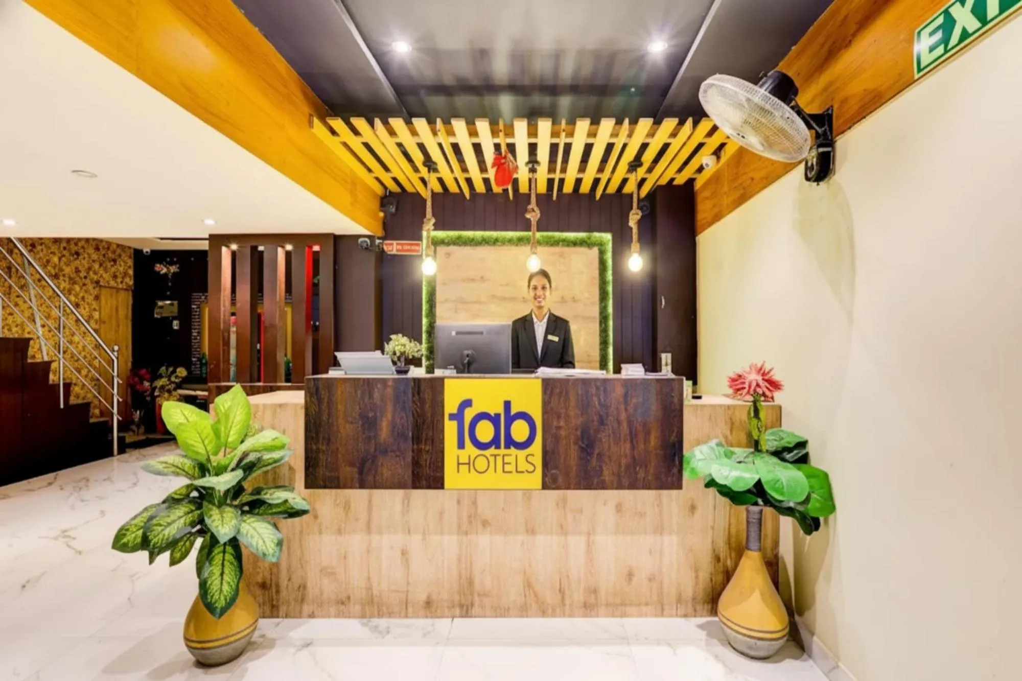 Lobby or reception in FabHotel Alfa