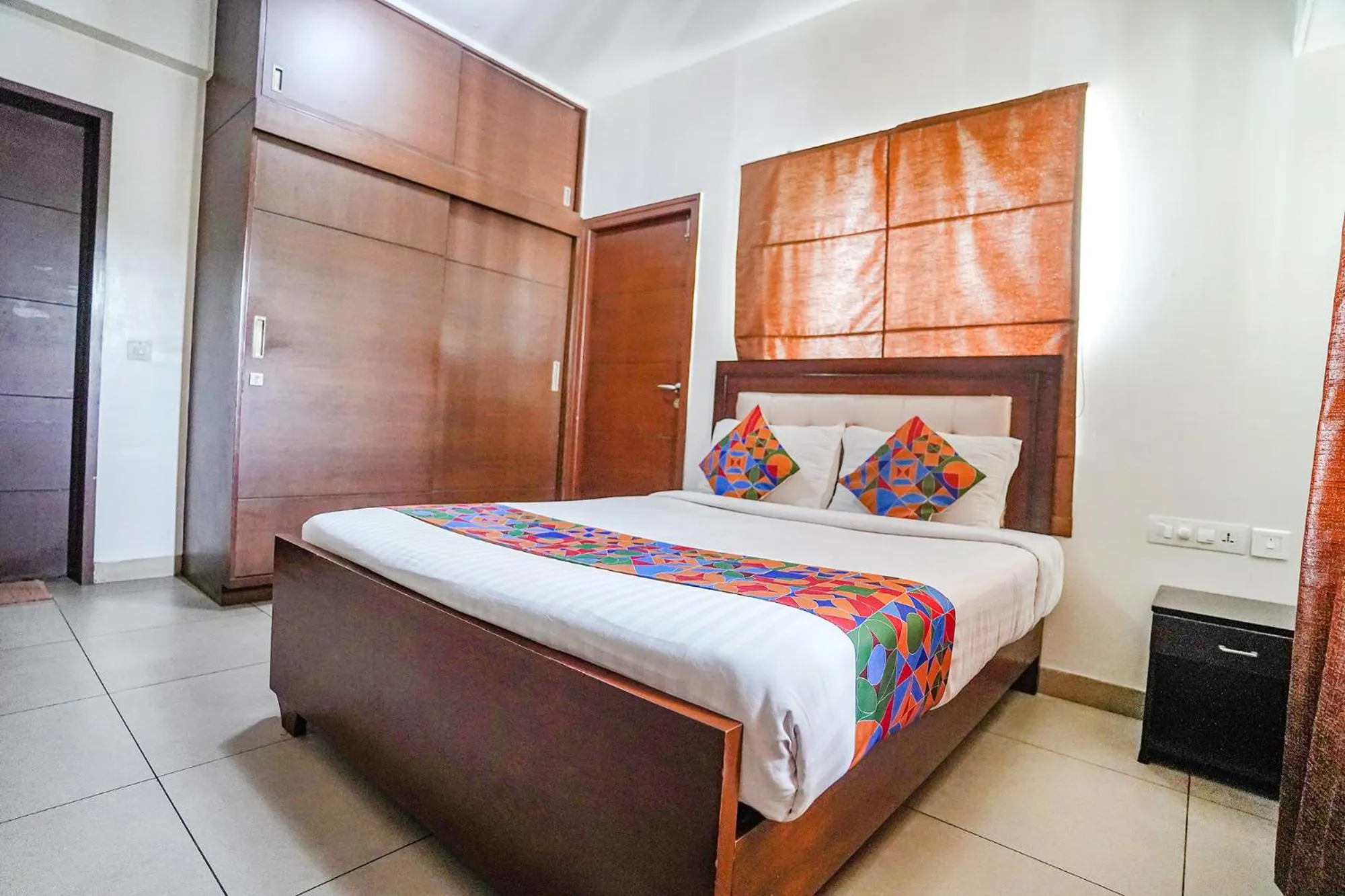 Photo of the whole room, Bed in FabHotel Home Tree Service Apartment - Nr Anna Tower