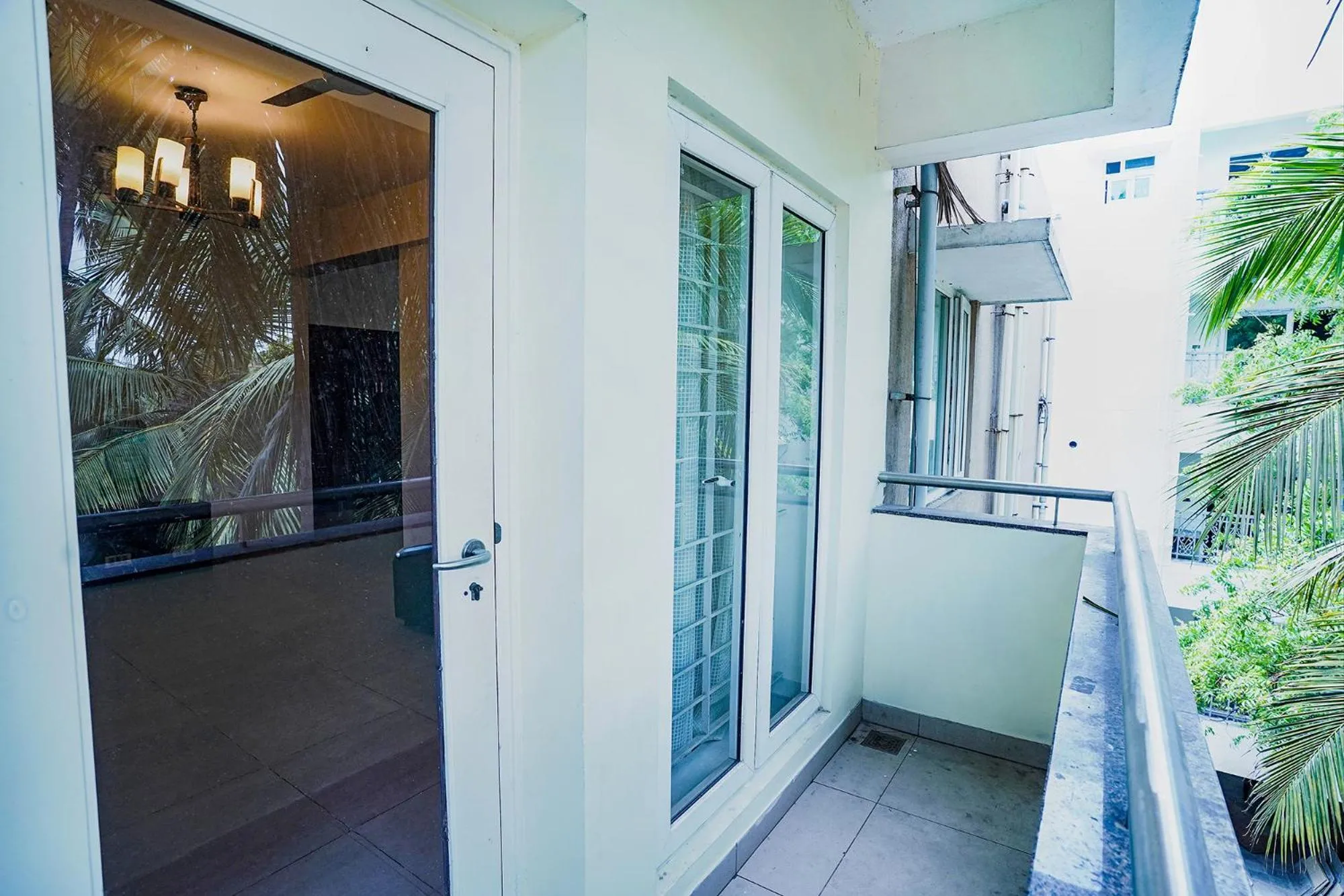 Balcony/Terrace in FabHotel Home Tree Service Apartment - Nr Anna Tower