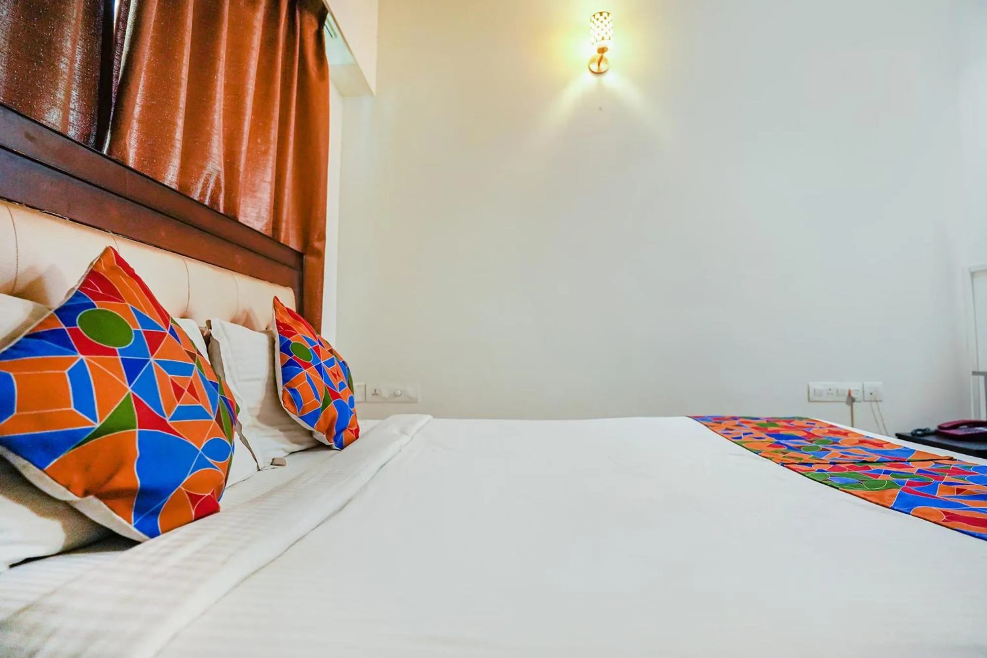 Photo of the whole room, Bed in FabHotel Home Tree Service Apartment - Nr Anna Tower