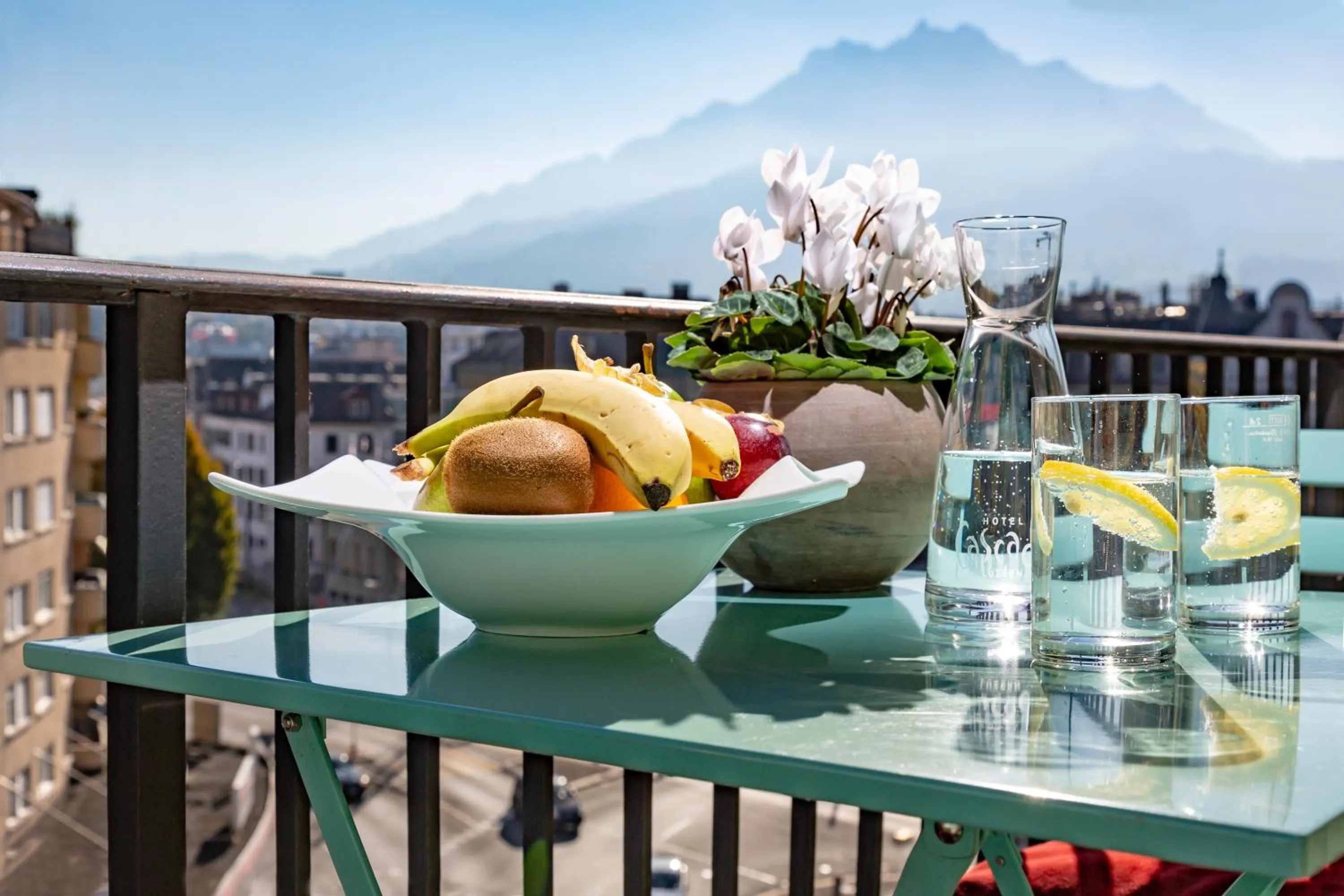 Mountain view in Cascada Boutique Hotel