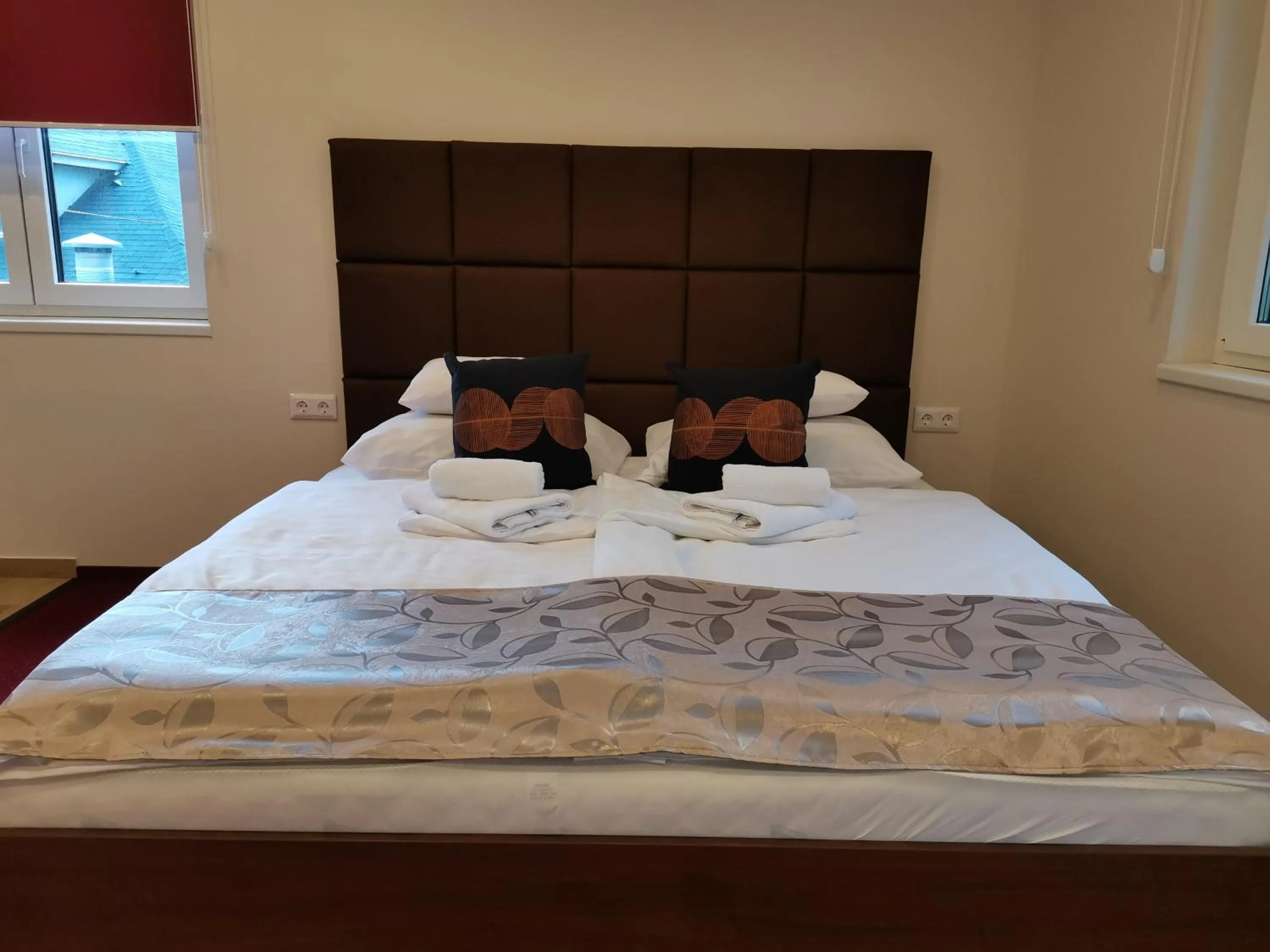 Bed in Termál Apartmanház