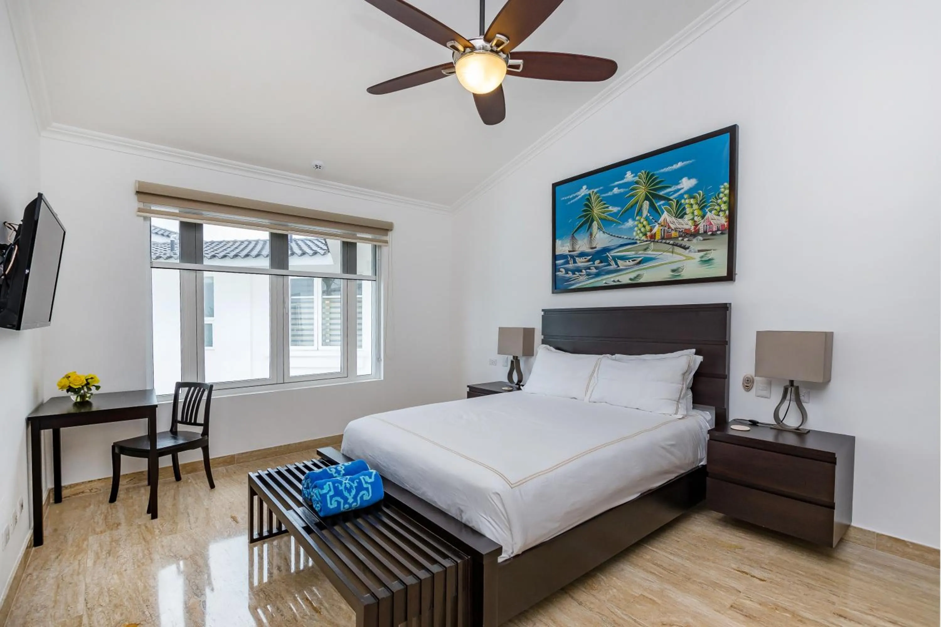 Bed in Amazing Private Villa with Chef and Maids