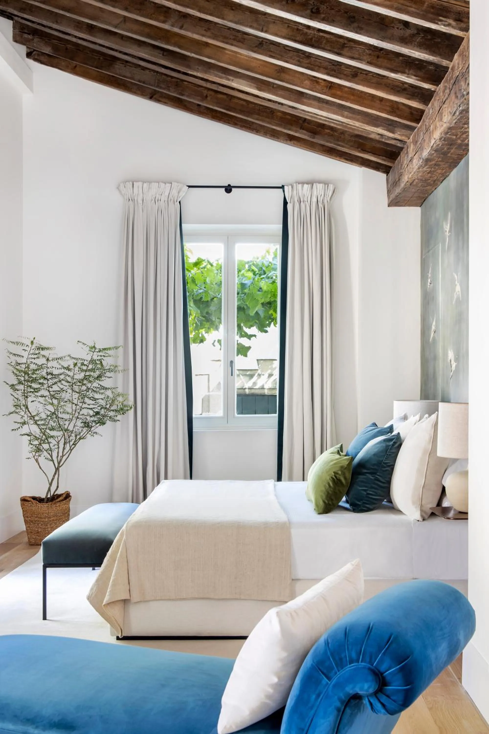 Bed in Hotel Bodega Tio Pepe