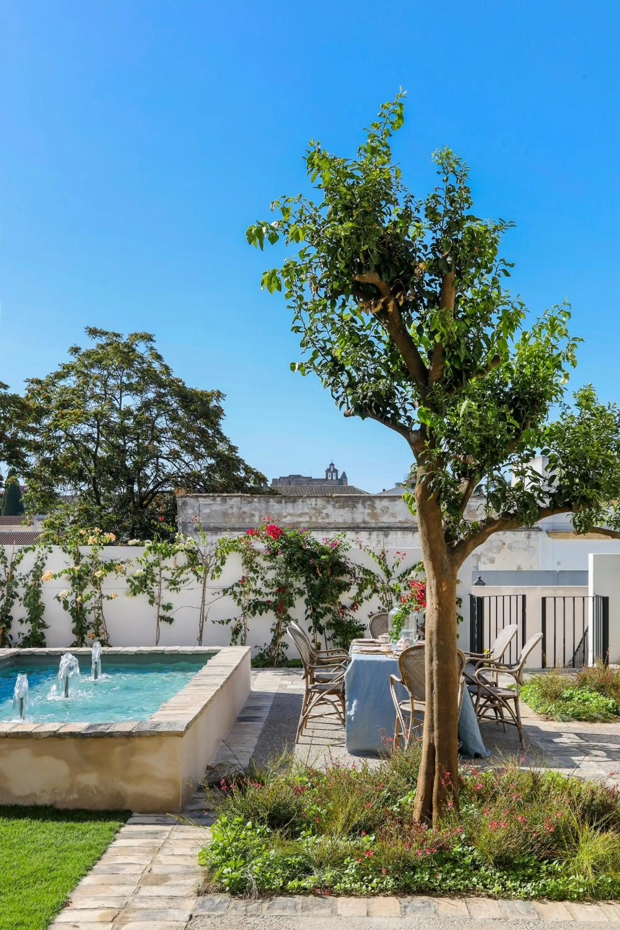 Garden in Hotel Bodega Tio Pepe