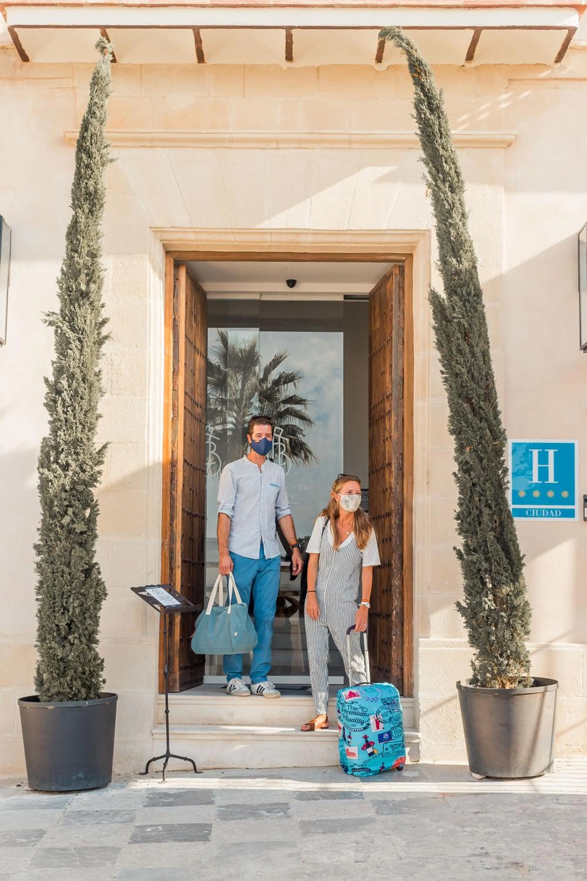 Facade/entrance in Hotel Bodega Tio Pepe