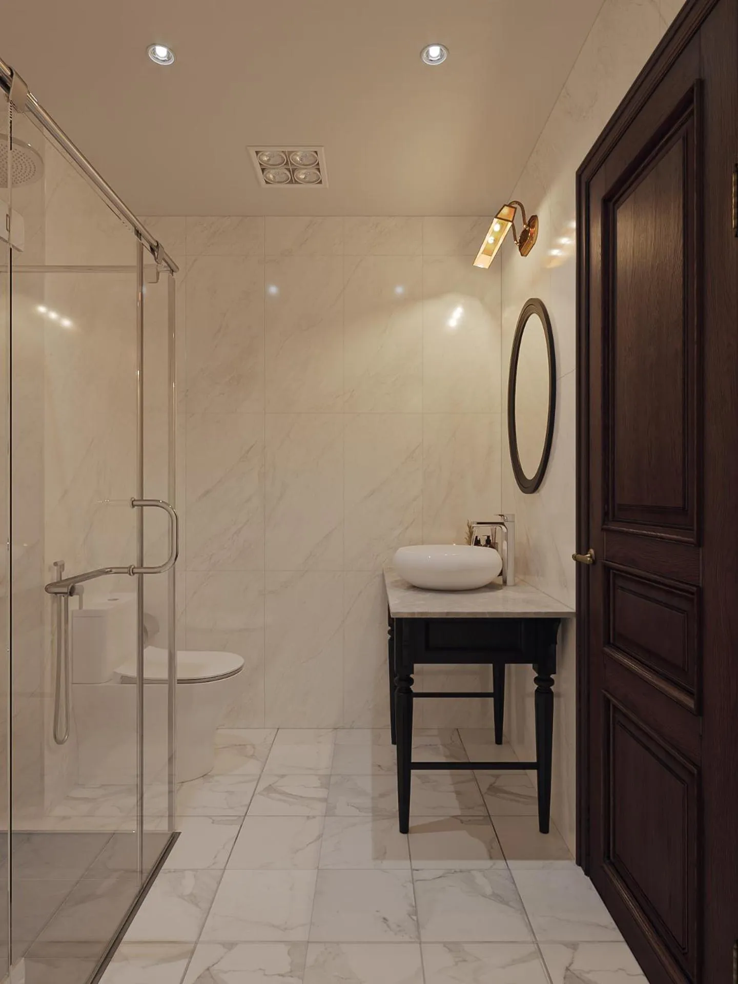 Shower in Luna Oriental