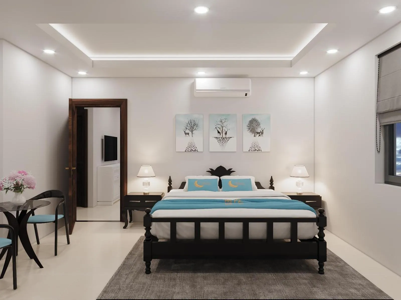 Bed in Luna Oriental