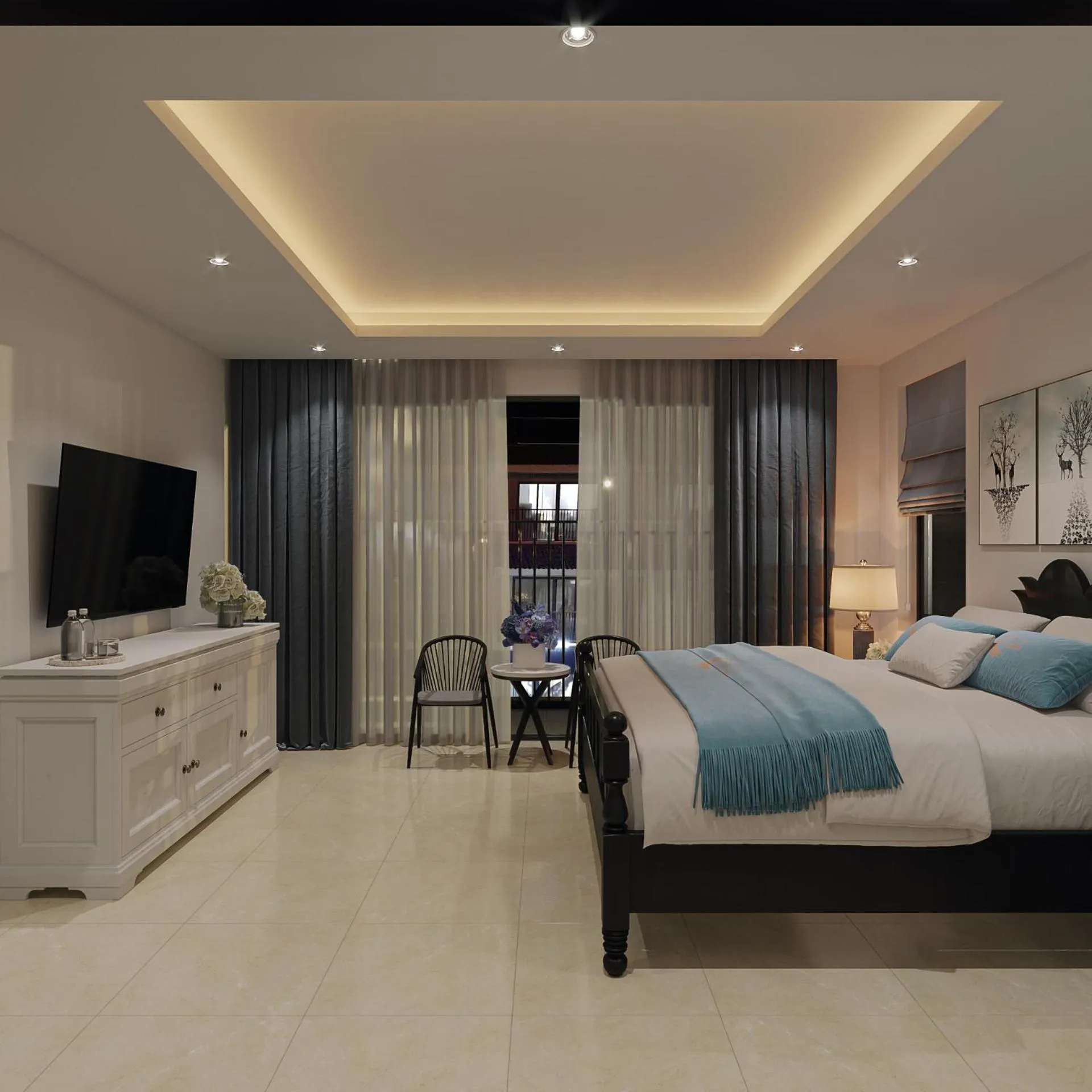 Bed in Luna Oriental